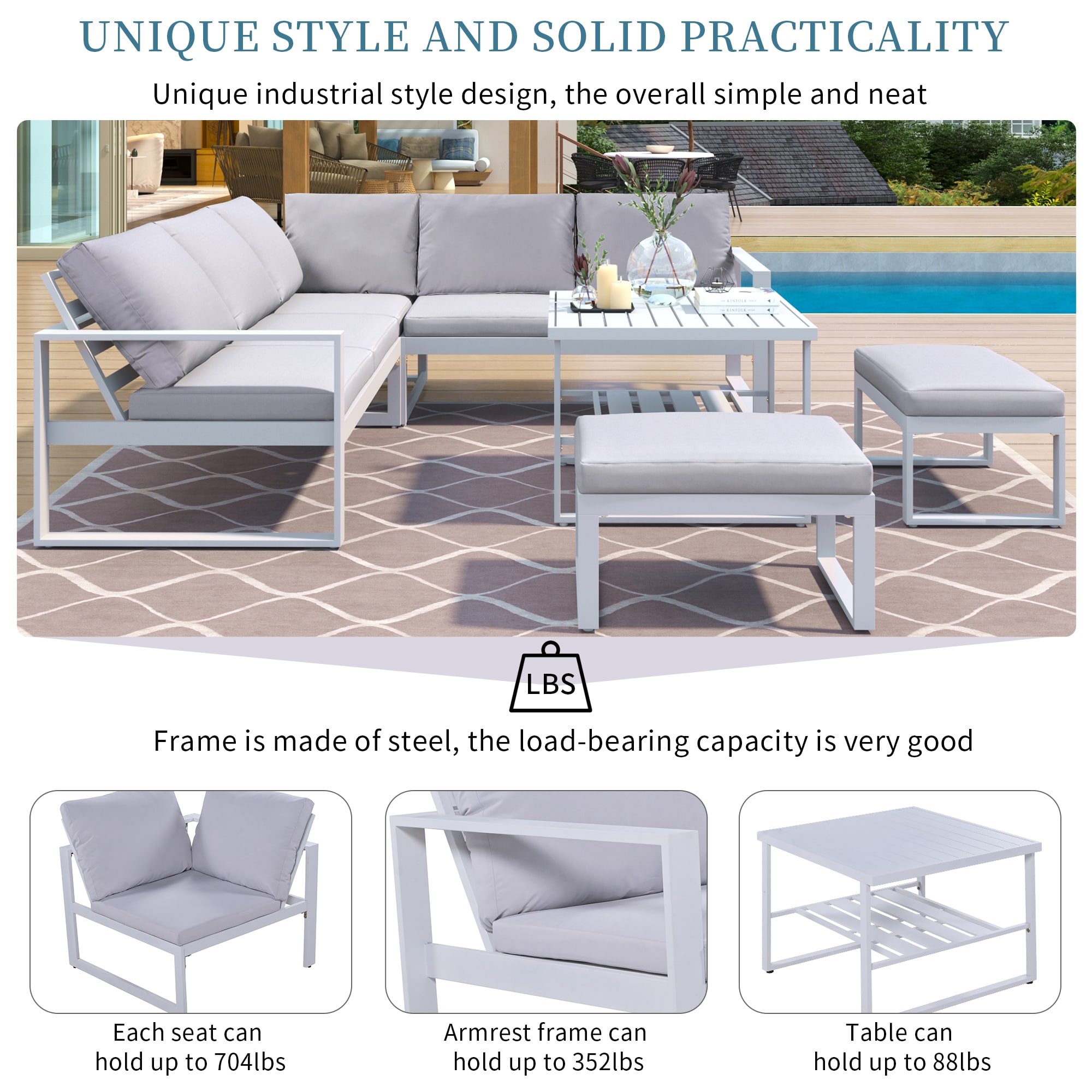 Bayfeve BFDS-261200001 Patio-Conversation-Sets - View #3