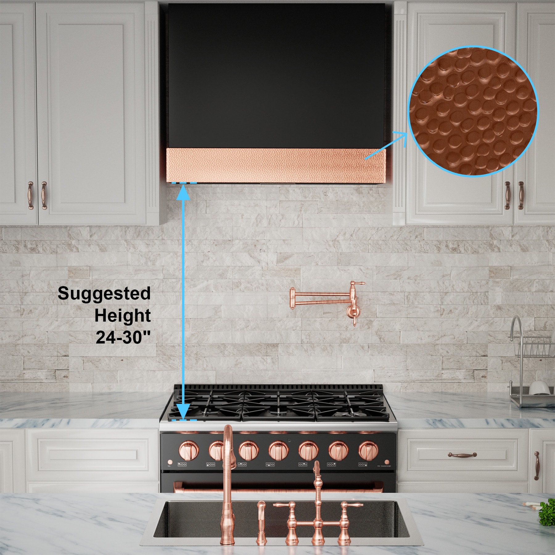 Akicon AK-HS36HD-JBC Wall-Mounted-Range-Hoods - View #5