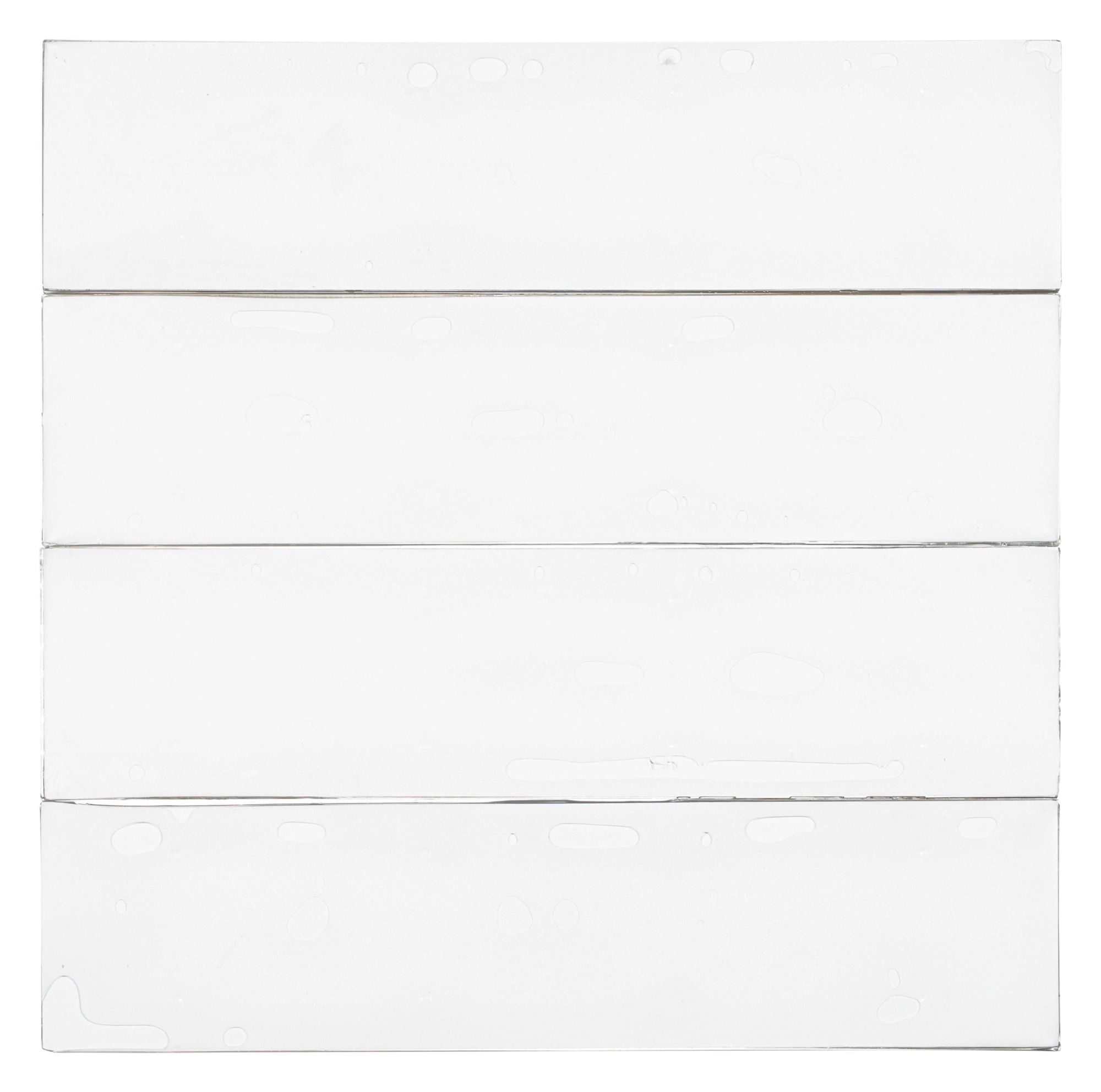 Myst 3" x 12" Polished Beige Glass Subway Tile