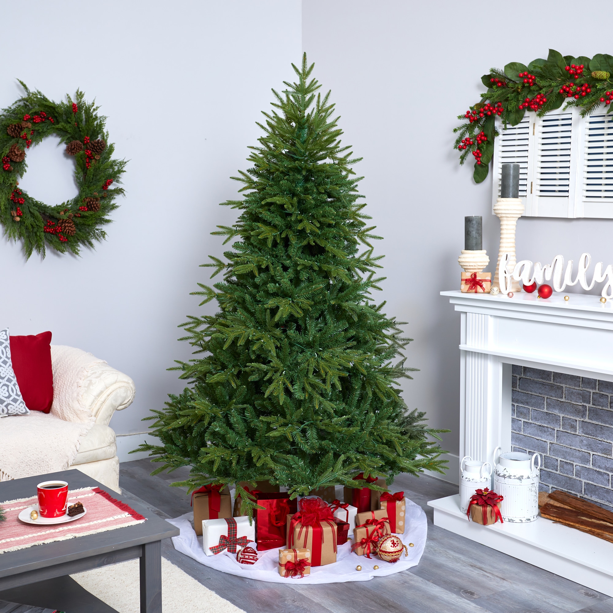 Nearly Natural T1687 Artificial-Christmas-Trees - View #8
