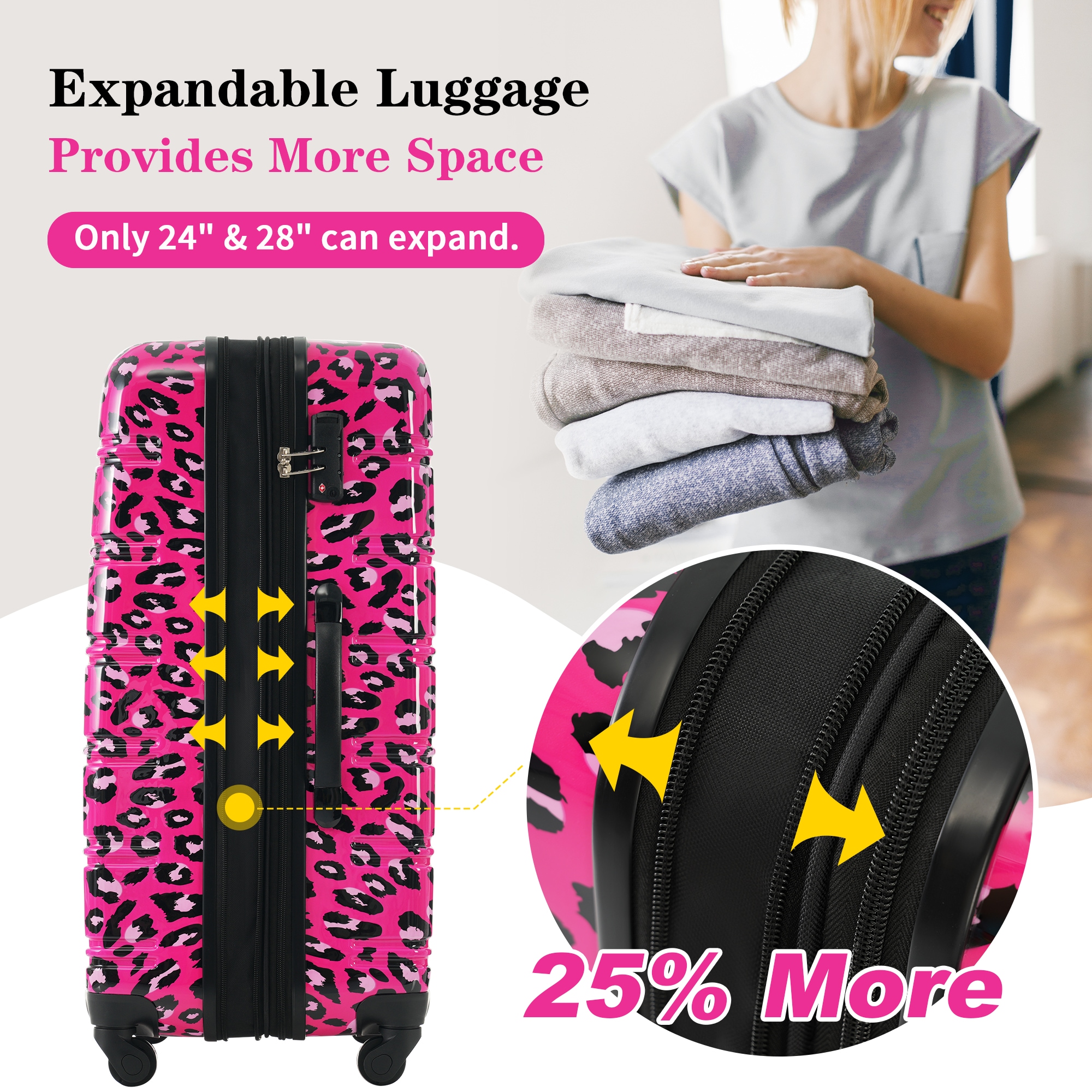 ModernLuxe L3P-N732P218227H Luggage-And-Luggage-Sets - View #5