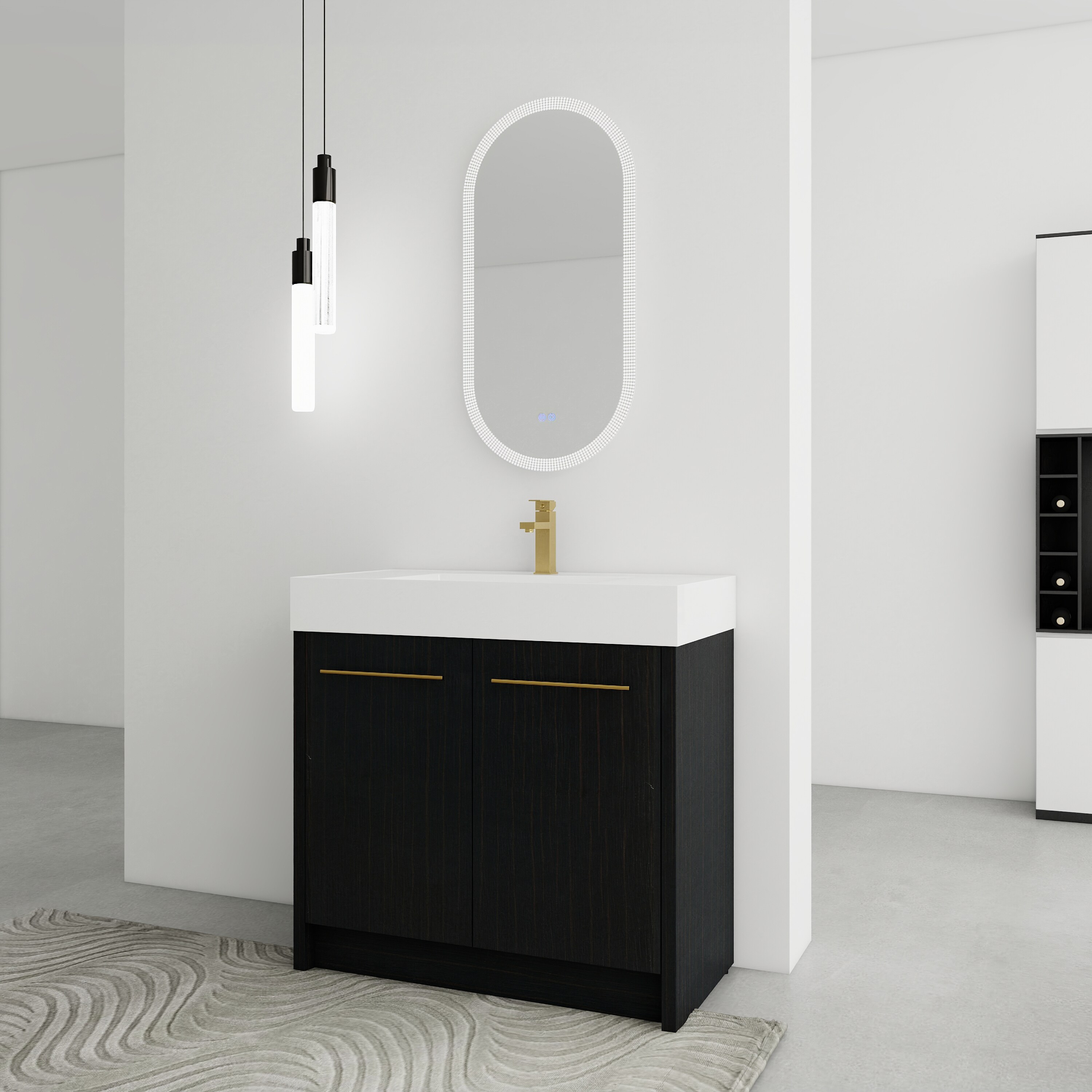 CASAINC CA-GLS00179 Bath-Vanity-Combo - View #3