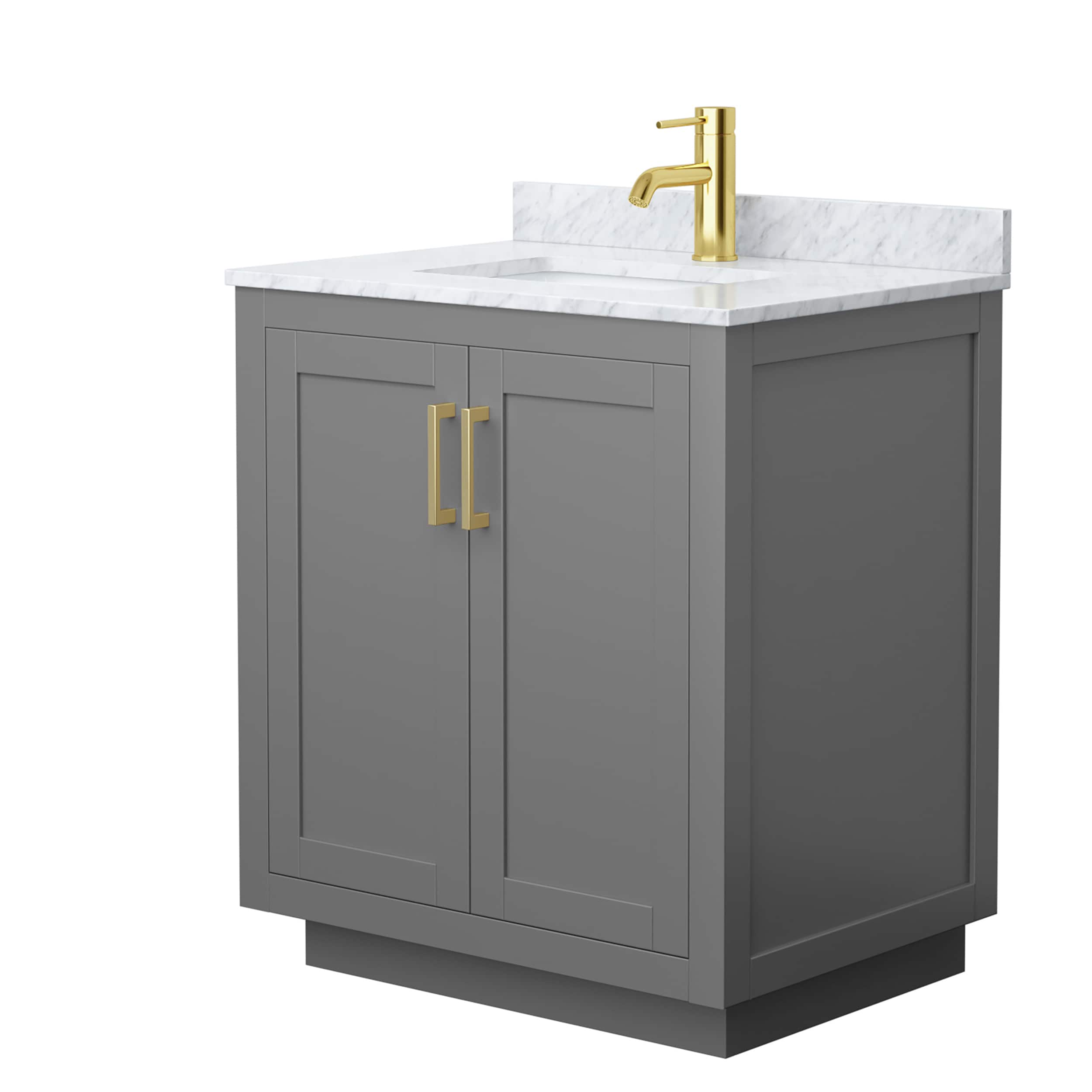 Wyndham Collection WCF292930SGGCMUNSMXX Bath-Vanity-Combo - View #2