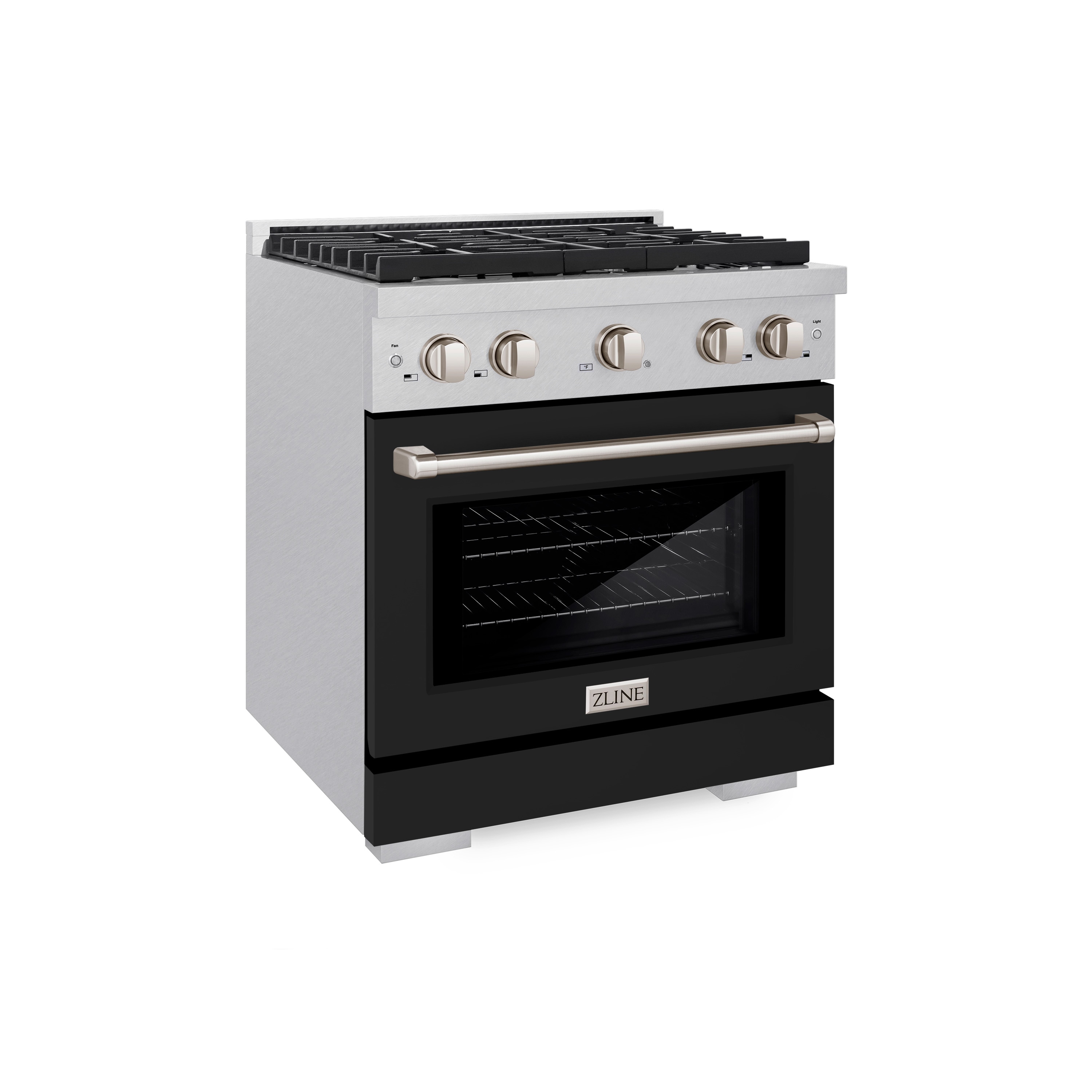 ZLINE KITCHEN & BATH SDRS-BLM-30 Dual-Fuel-Ranges - View #2