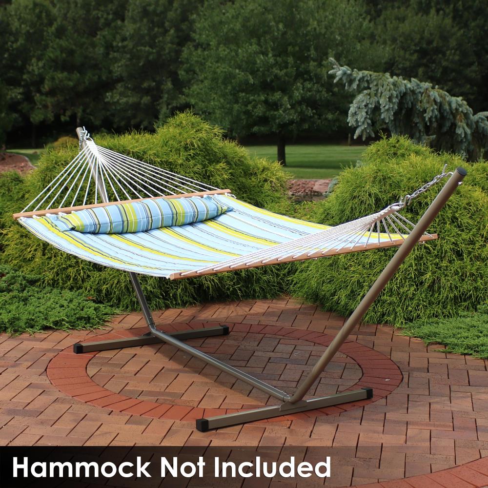 Sunnydaze Decor 12 Foot Hammock Stand with Heavy-Duty Steel Beam ...