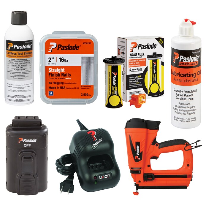 Paslode Straight 2.5-in 16-Gauge 7.5-Volt Cordless Finish Nailer Paslode Straight 2.5-in 16-Gauge 7.5-Volt Cordless Finish Nailer