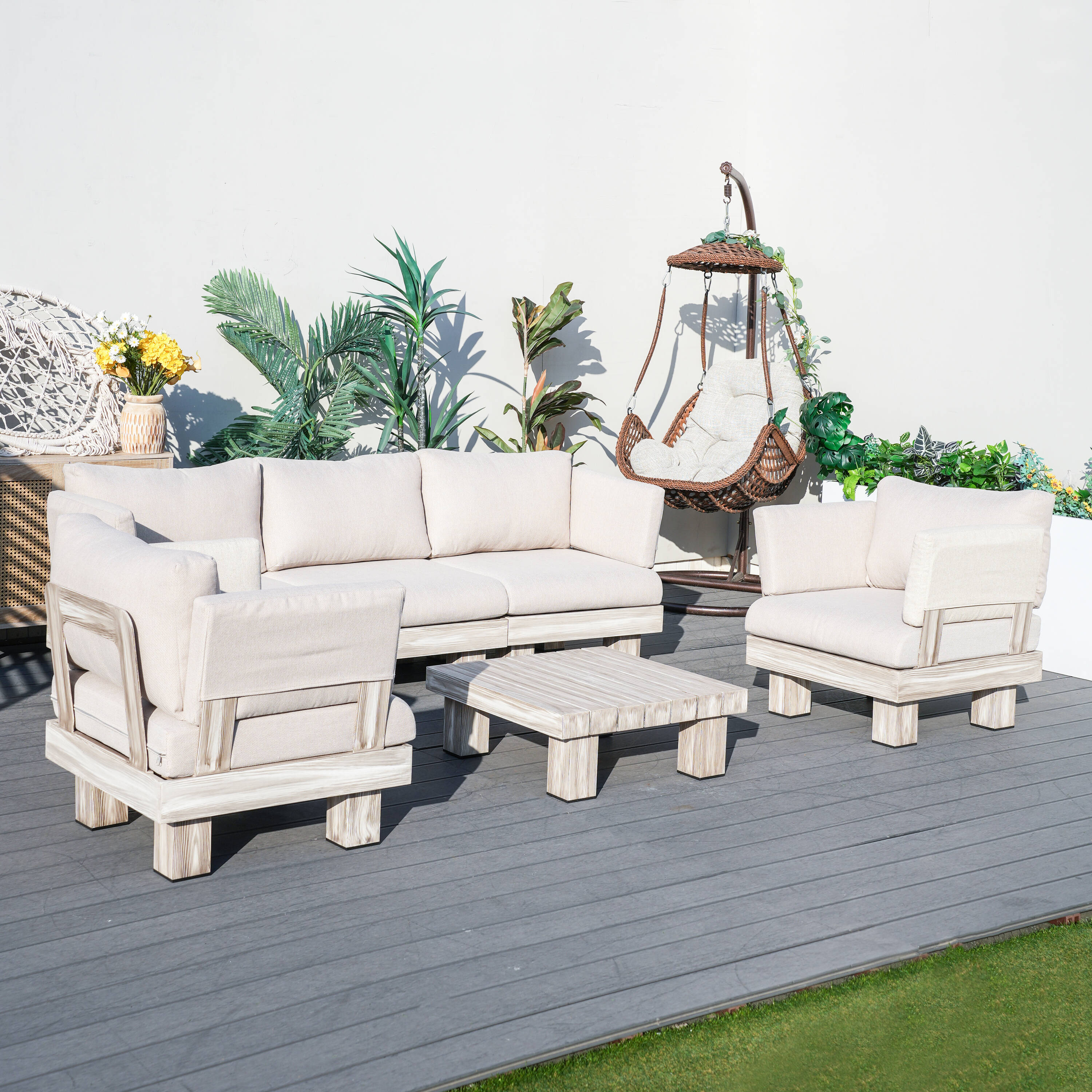 Direct Wicker DWS-52510ARM&T Patio-Conversation-Sets - View #6