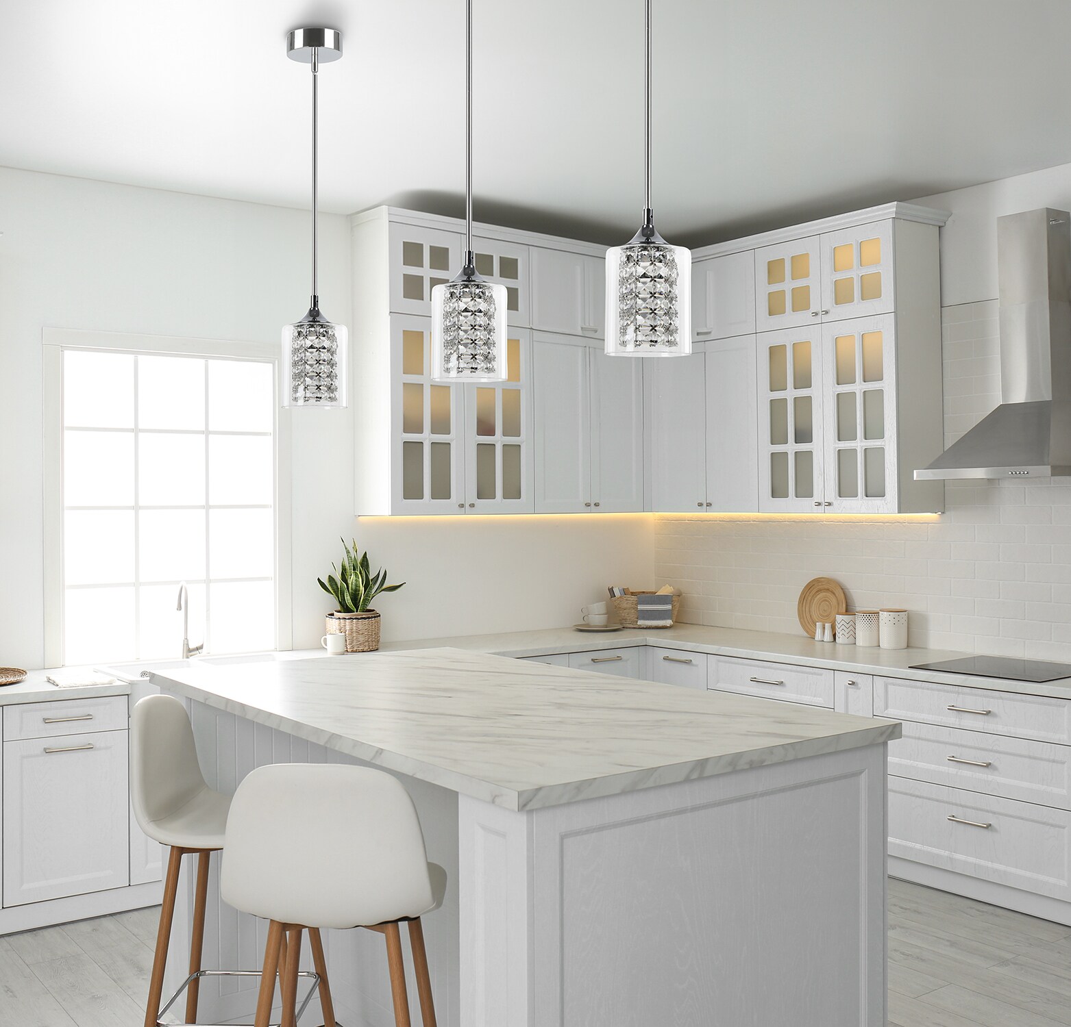 allen + roth CPL113CH Pendant-Lights - View #8