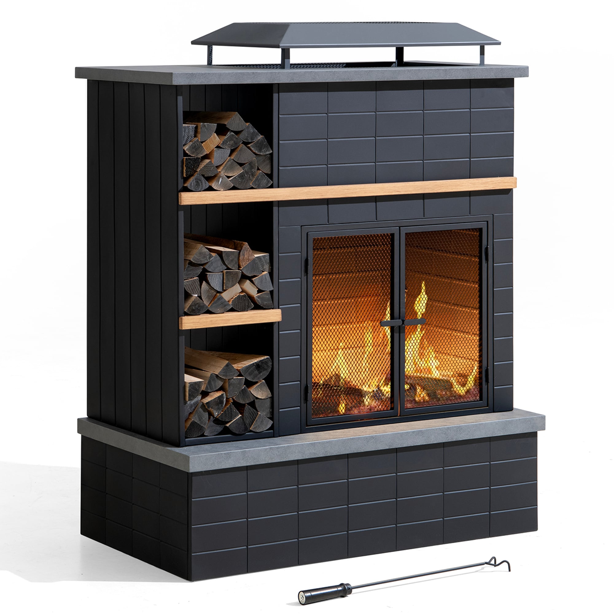 Sunjoy Wood-Burning Fire Pits at Lowes.com Sunjoy Wood-Burning Fire Pits at Lowes.com