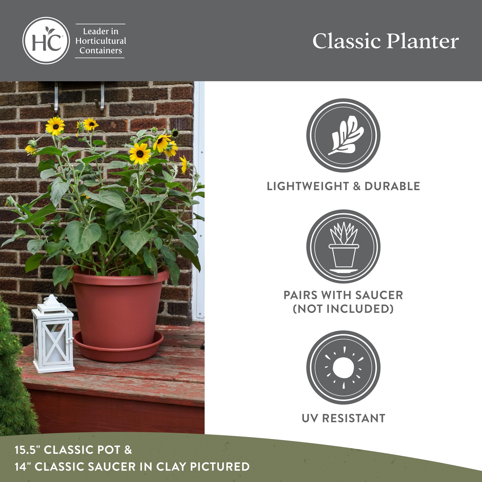 The HC Companies LIA08000E35T024LREDX Planter-Window-Box - View #8