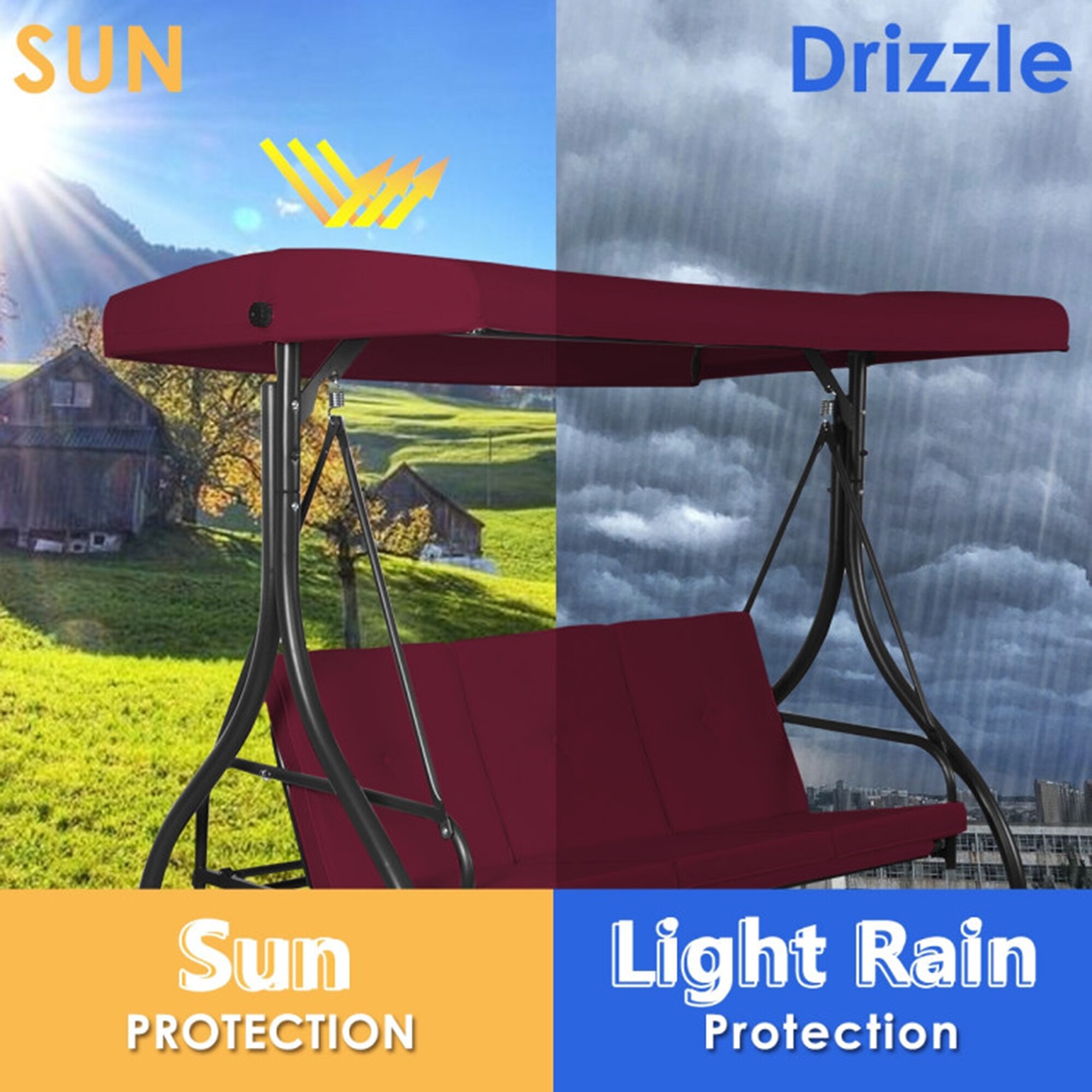 Mondawe 4WN-HY Swing-Gliders - View #7