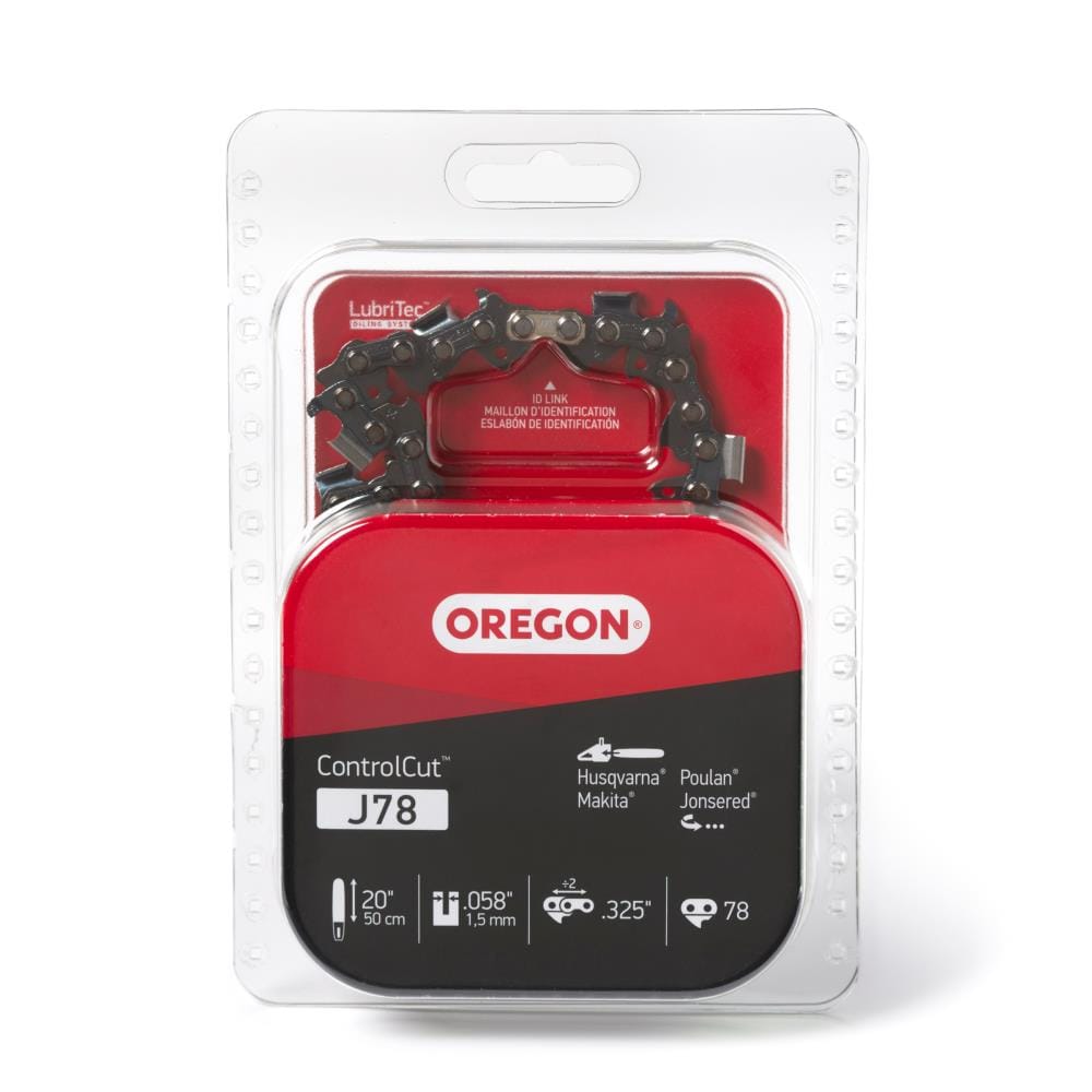 Oregon J78 J78 78.0 Link Replacement Chainsaw Chain For 20.0-Inches , 0.58-Inches Gauge , .325-in Pitch