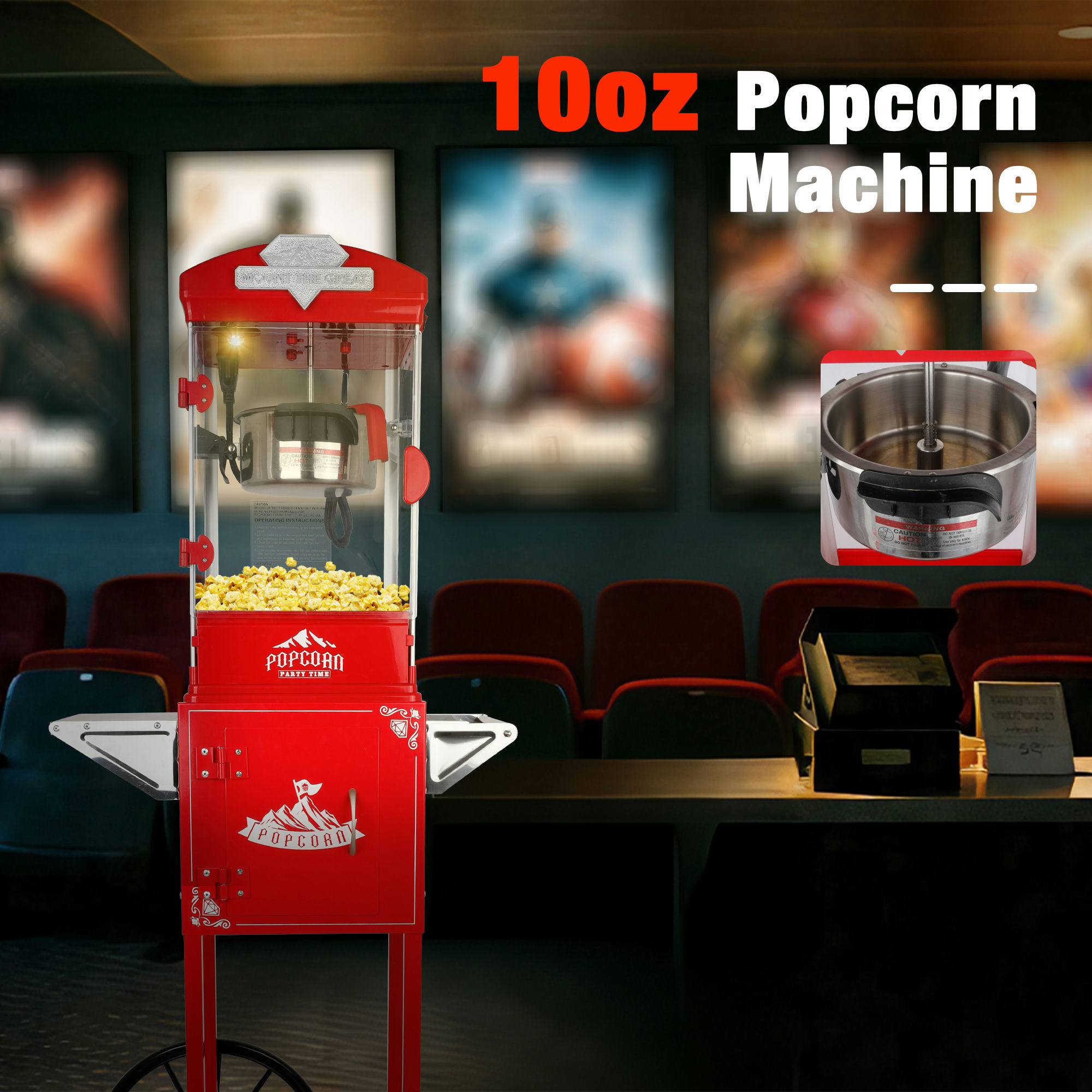 BEARSOLIM W2841P342117 Popcorn-Makers - View #5