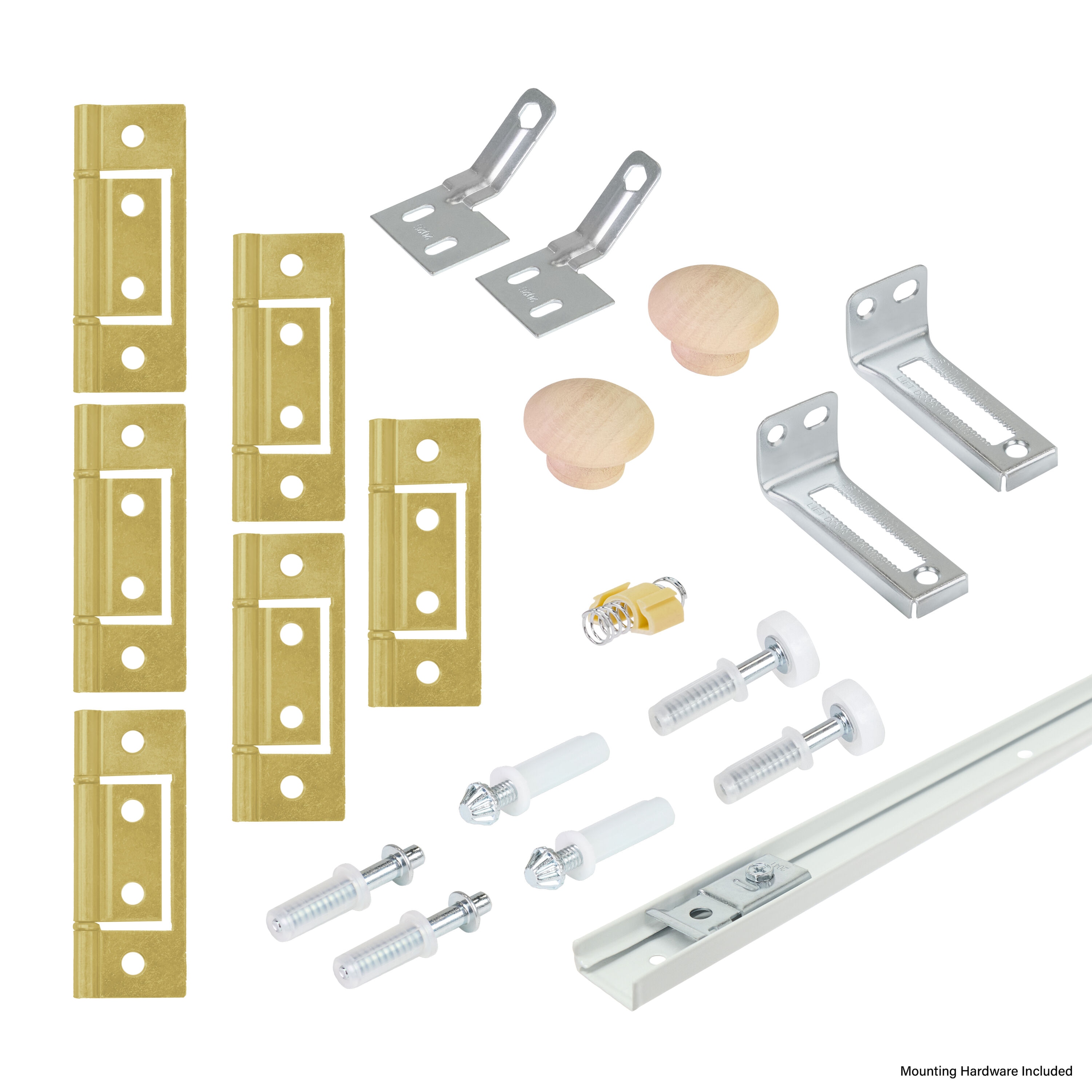M-D 45111 60-in Bifold Closet Door Track kit