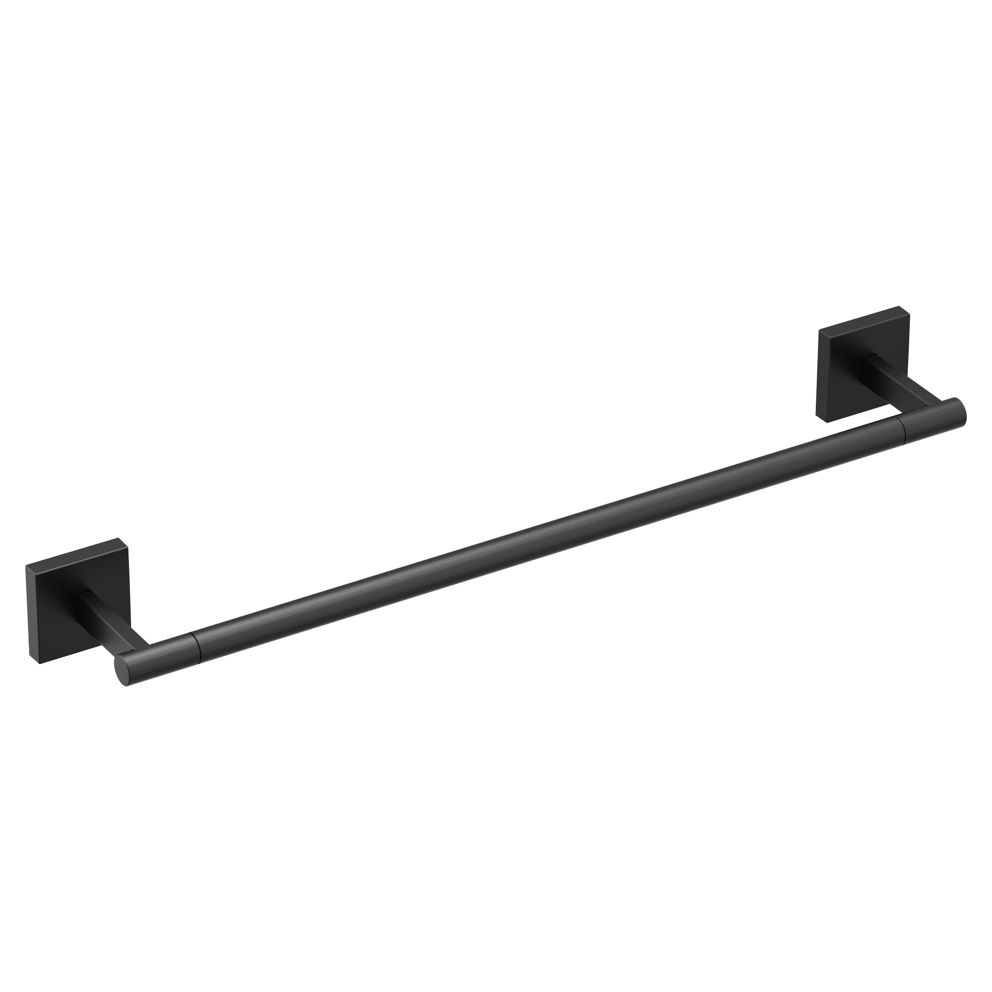 Moen BP1818BL 18-in Matte Black Wall mount Single Towel Bar