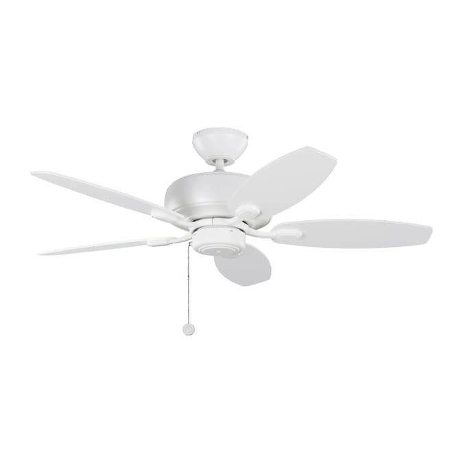 Sea Gull Lighting Centro Max 52 In Rubberized White Ceiling Fan 5 Blade The Fans Department At Com - Sea Gull Lighting Ceiling Fan Light Kit