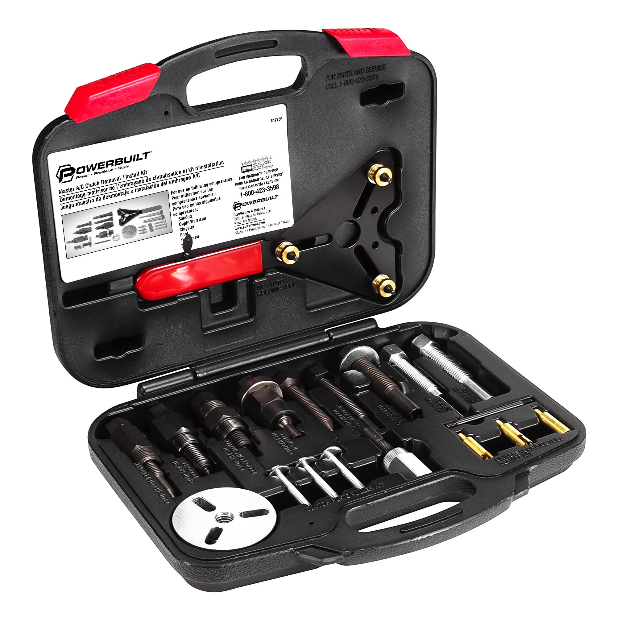Powerbuilt - Master Fan Clutch Wrench Set KIT127, Specialty Tools