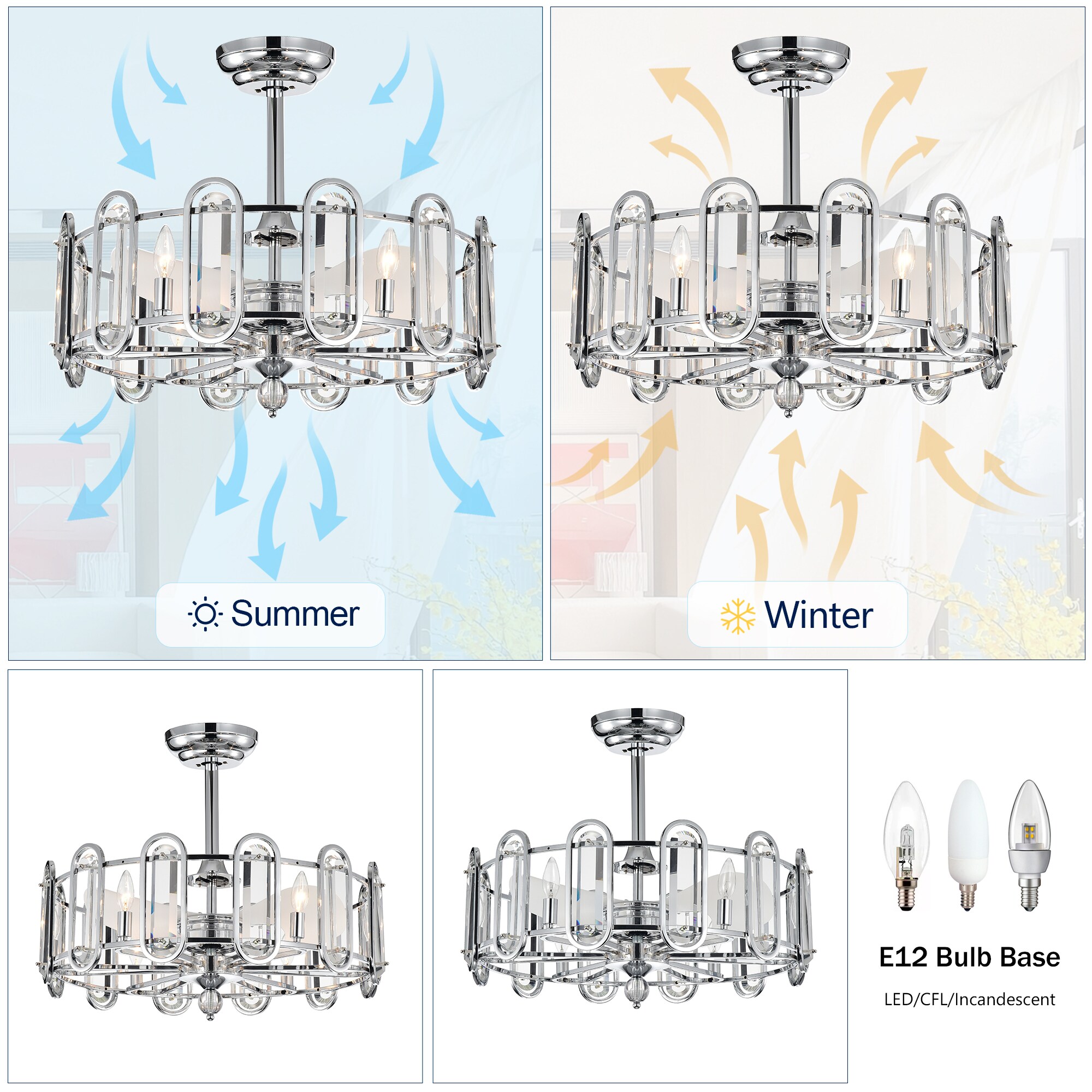 Oaks Decor BDHEMP153023 Ceiling-Fans - View #9