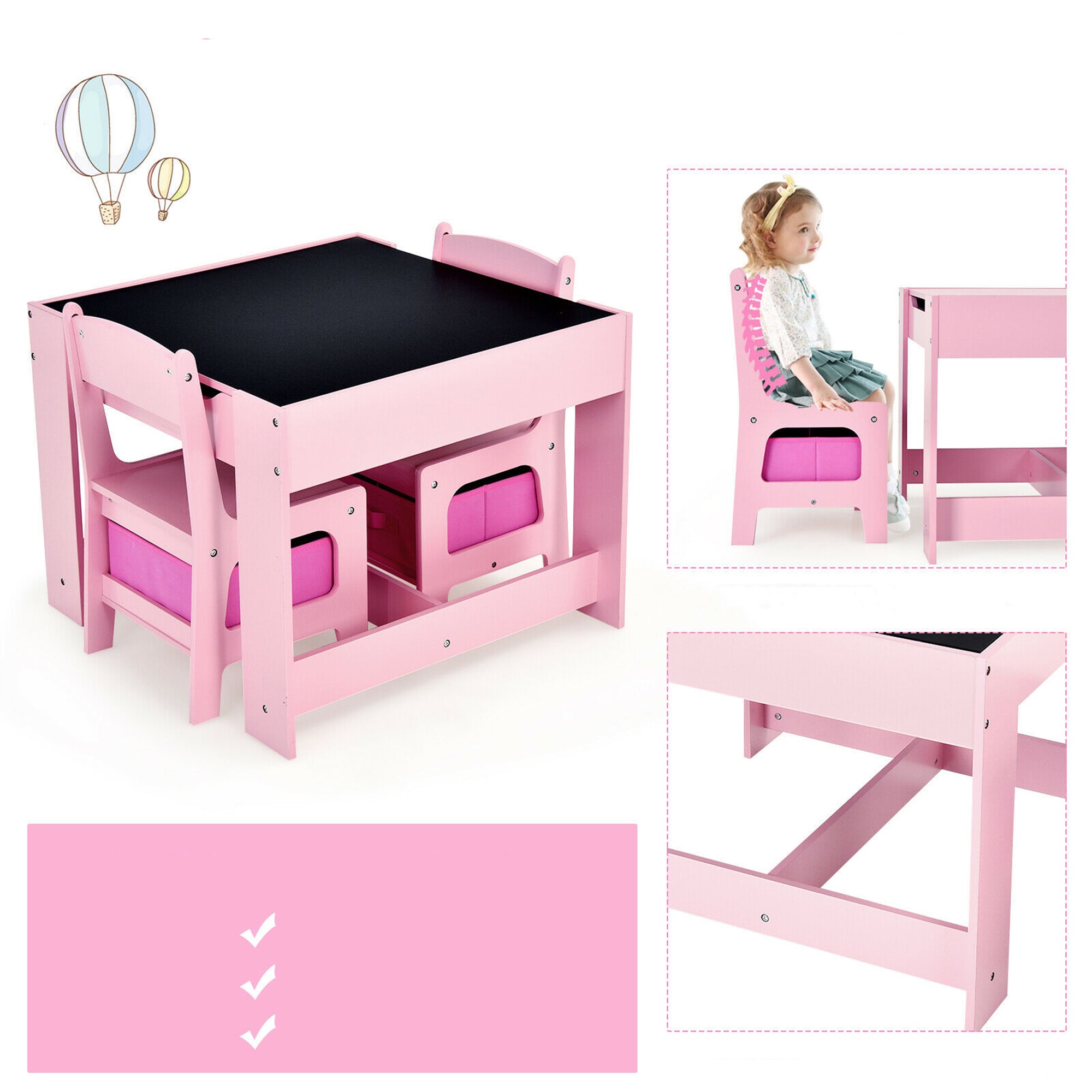 Goplus LWS00363 Kids-Play-Tables - View #4
