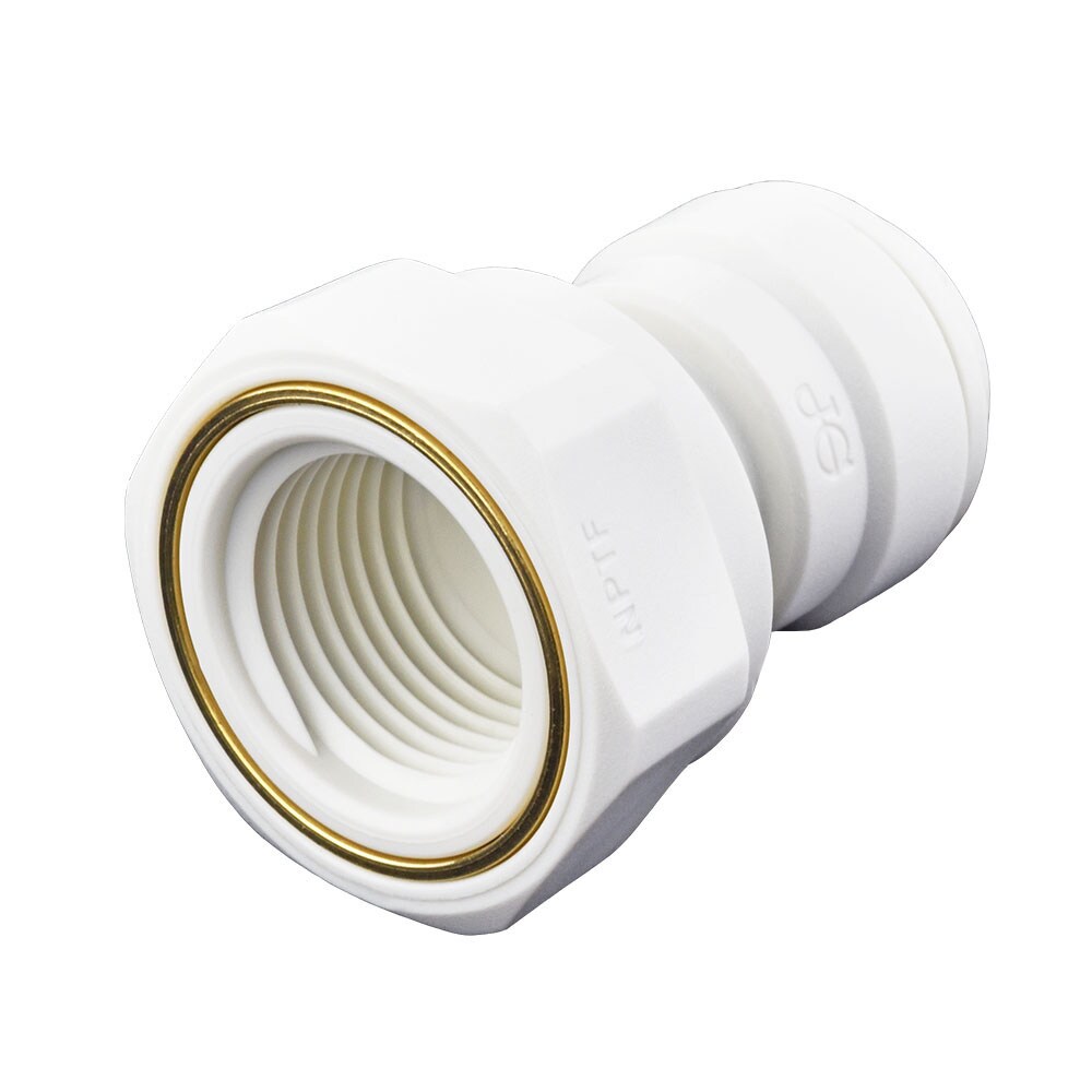 John Guest 3/8-in Push-to-Connect Female Adapter (10-Pack) in the Push to  Connect Fittings department at