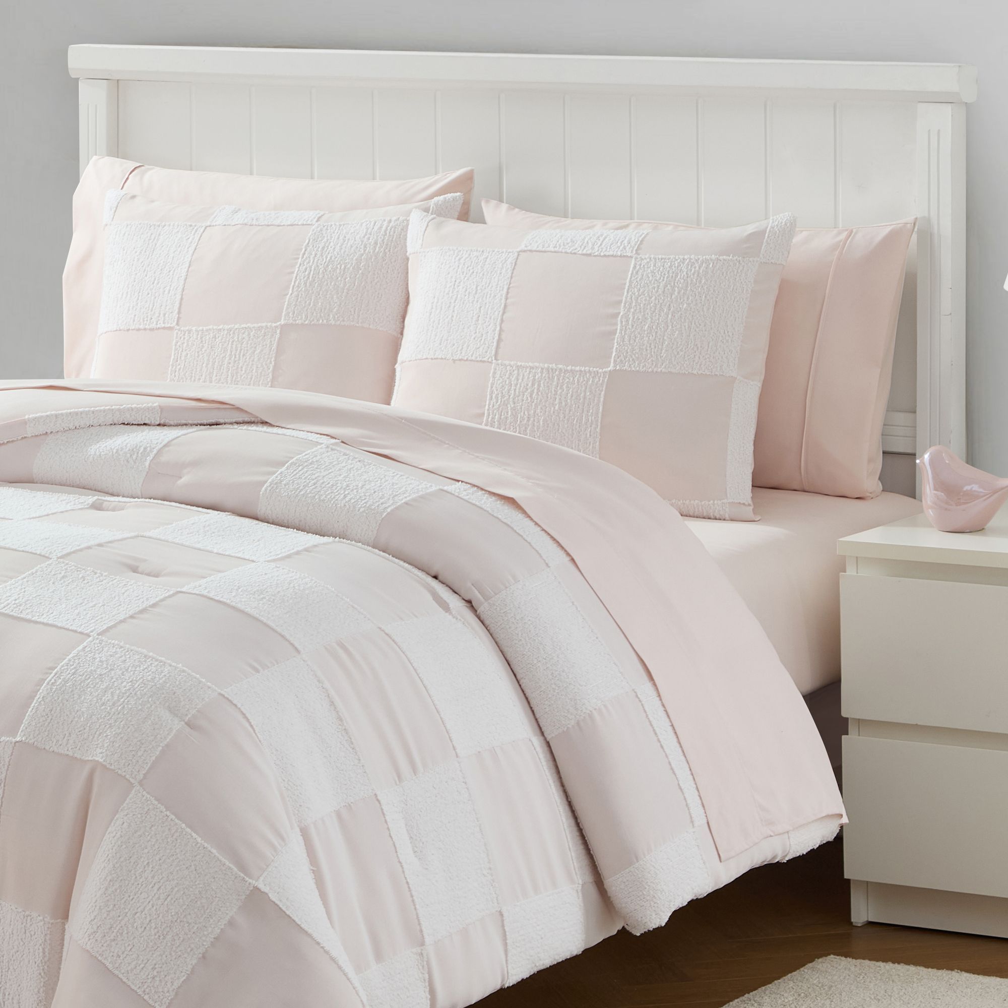 Sweet Home Collection LOW-KID-CHECK-BIB-F bedding - View #3