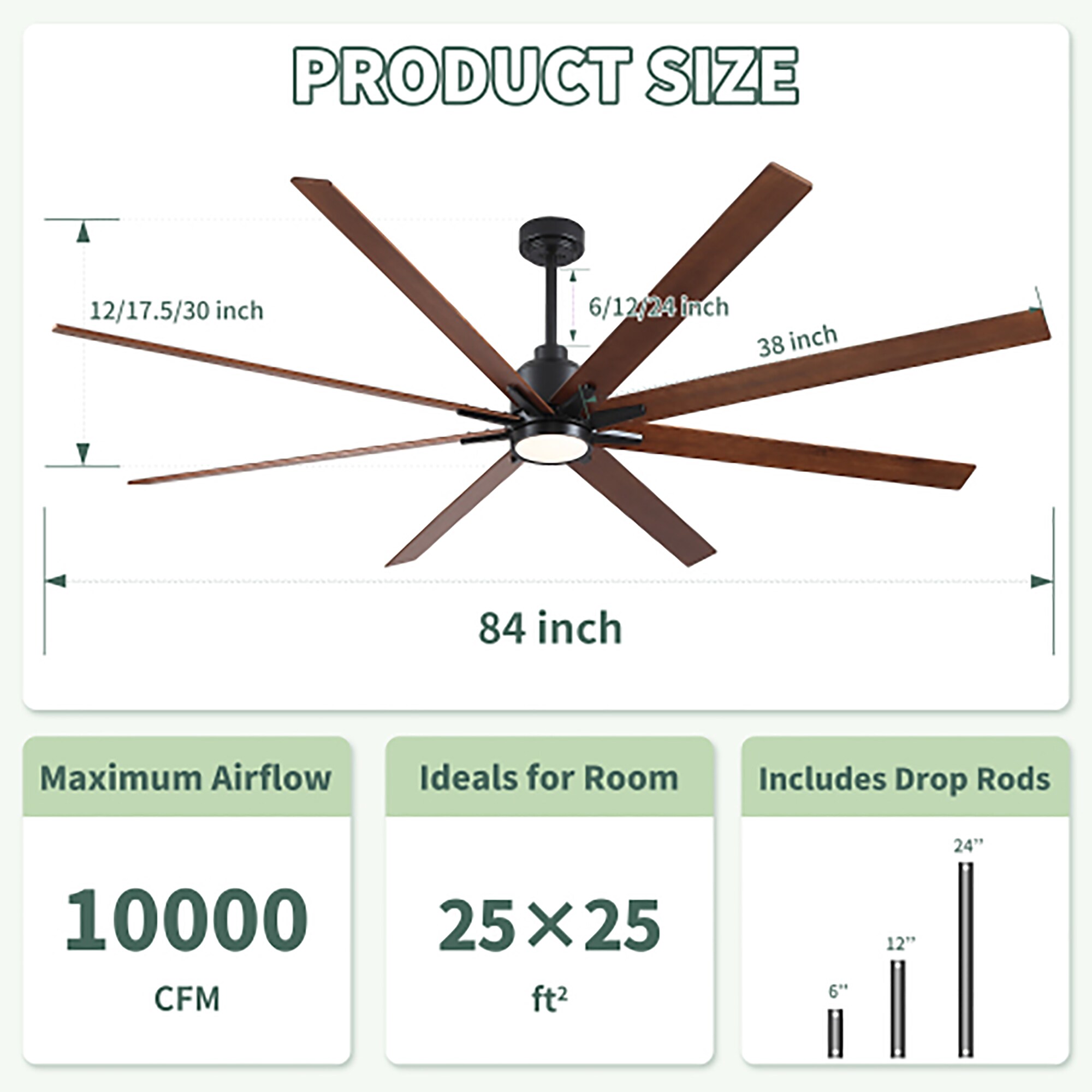 Fun Orange FUN26CF107 Ceiling-Fans - View #3