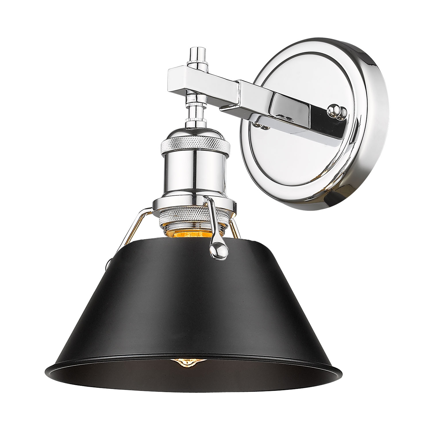 Golden Lighting 3306-BA1 CH-BLK b089995 - View #3
