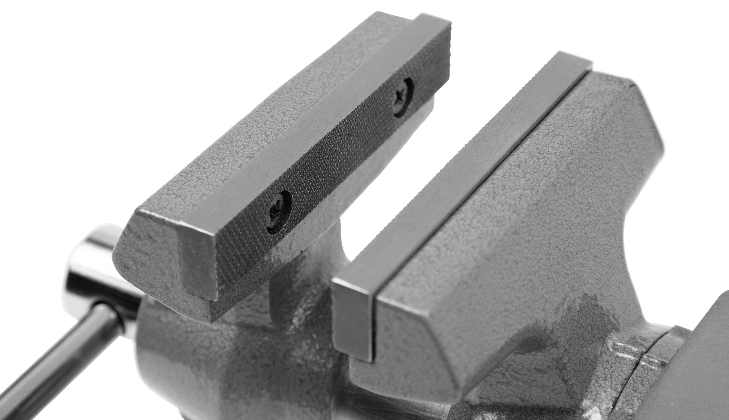 Wilton Bench Vise, 4-1/2-in Jaw Width, 4-in Jaw Opening, 2-in Throat Depth, Gray Finish, Rotating Head, Indexed at 30 Increments 28844 Sansujyuku sansujyuku.com