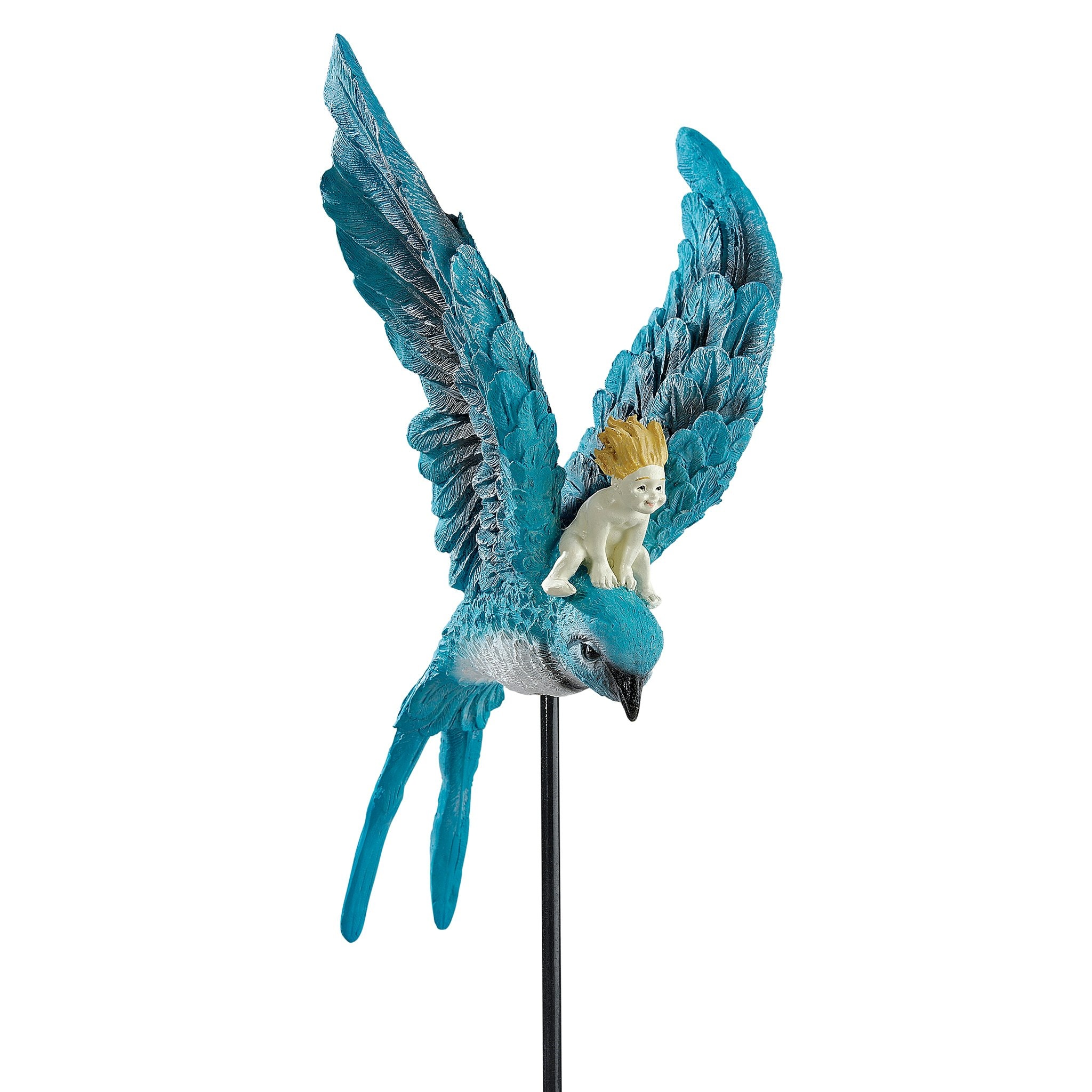 Design Toscano QM14024 22-Inches H x 6-Inches W Multiple colors/finishes Fairy Garden Statue