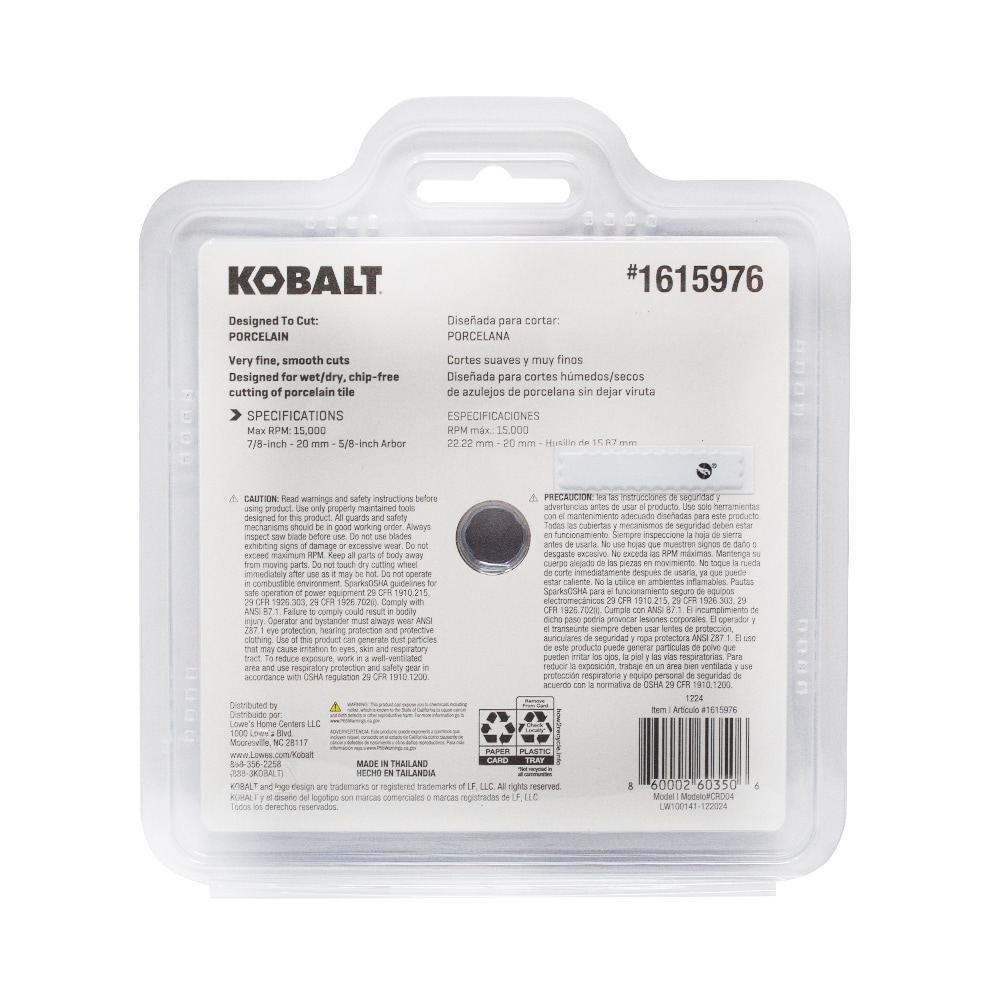 Kobalt CRD04 Diamond-Saw-Blades - View #5