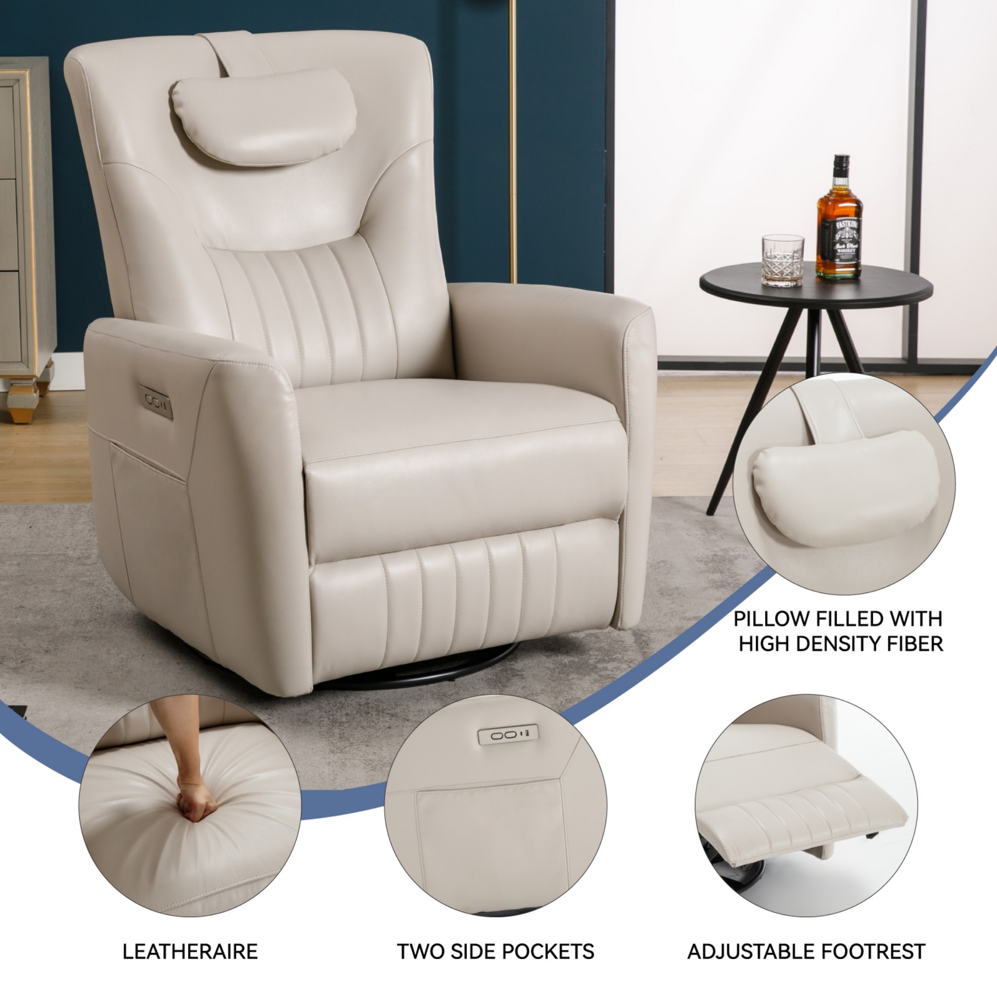 Boyel Living BL-CM808BE recliners - View #8