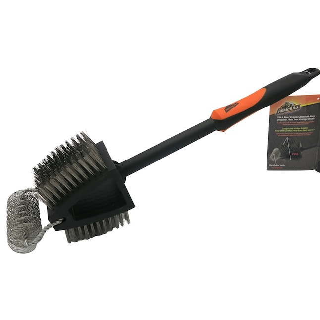 Armor All Plastic 19-in Grill Brush in the Grill Brushes & Cleaning Blocks  department at