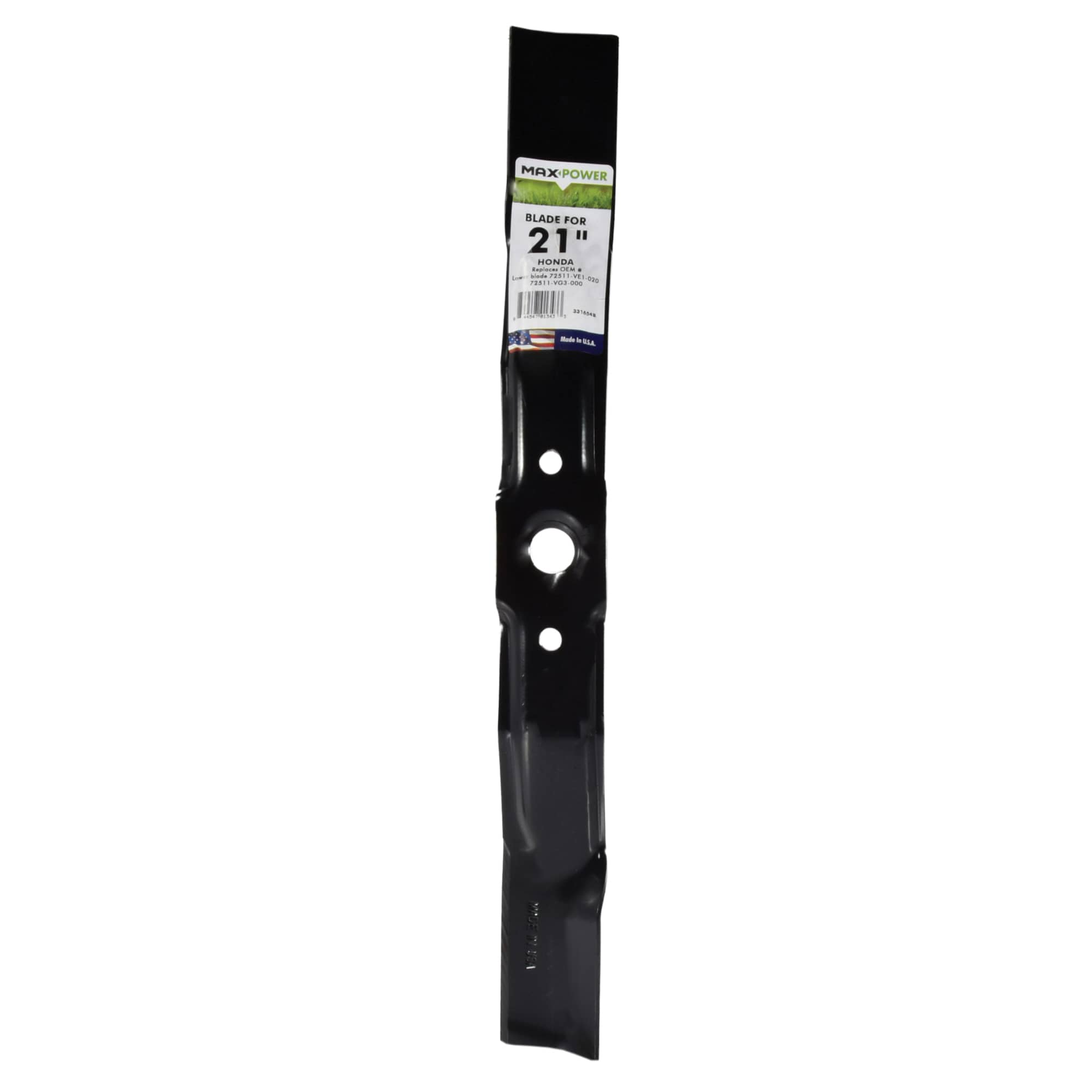 MaxPower 21 in Deck Standard Mower Blade for Walk behind Mowers in the Lawn Mower Blades department at Lowes