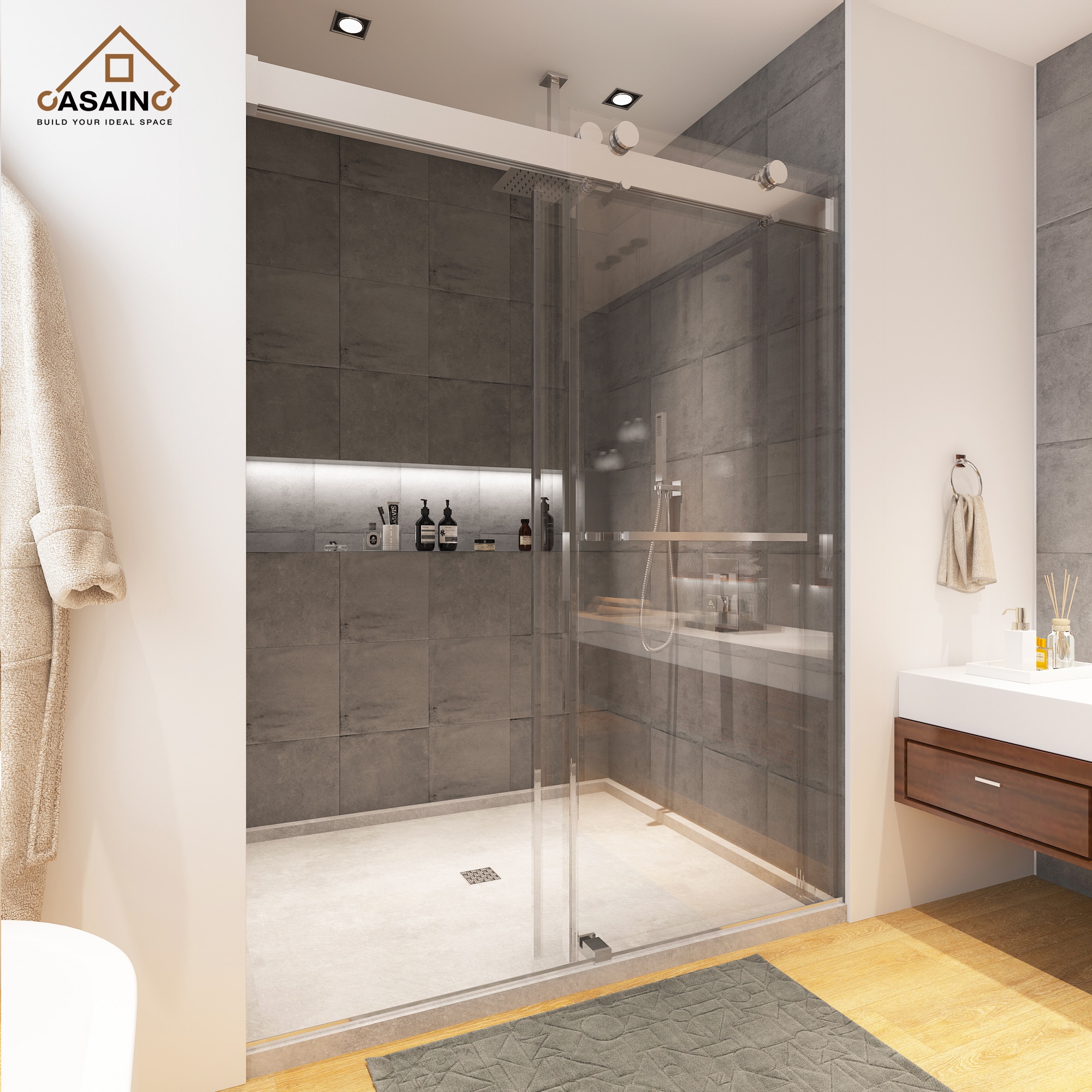 CASAINC CABN03-60 Shower-Doors - View #3