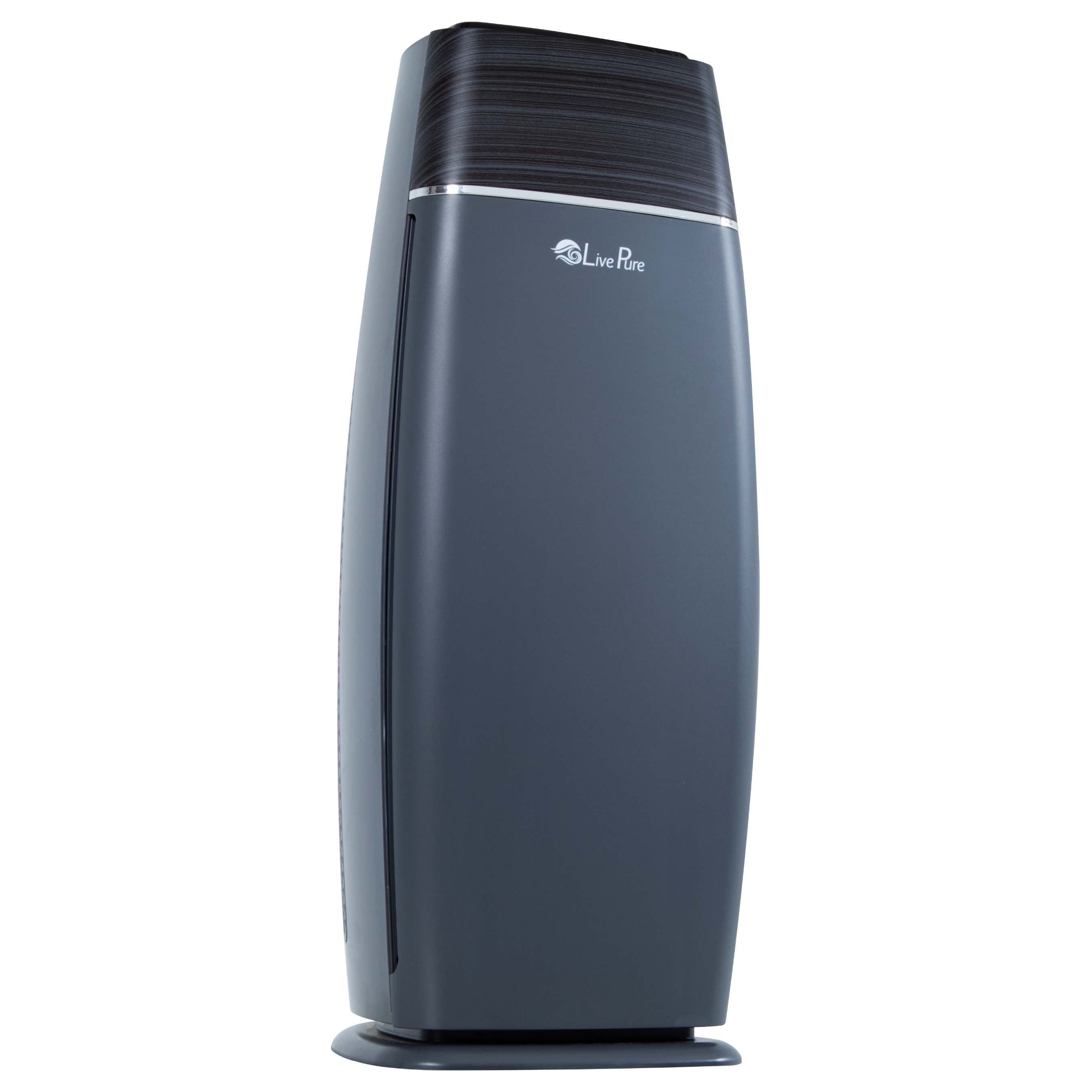 LivePure Sierra Series True HEPA Tall Tower Air Purifier - Graphite #LP260TH-G