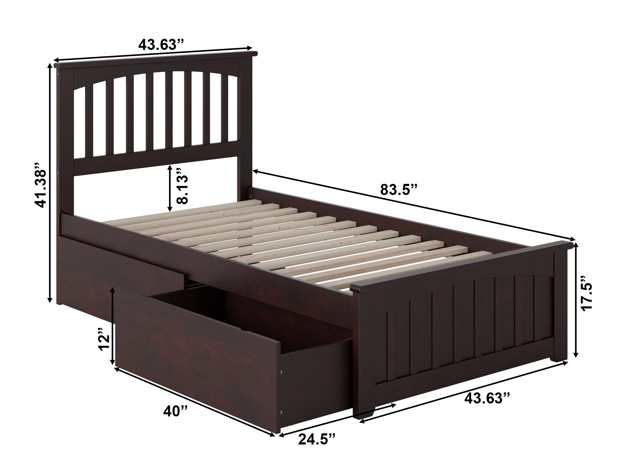 AFI Furnishings AR8716111 beds - View #7