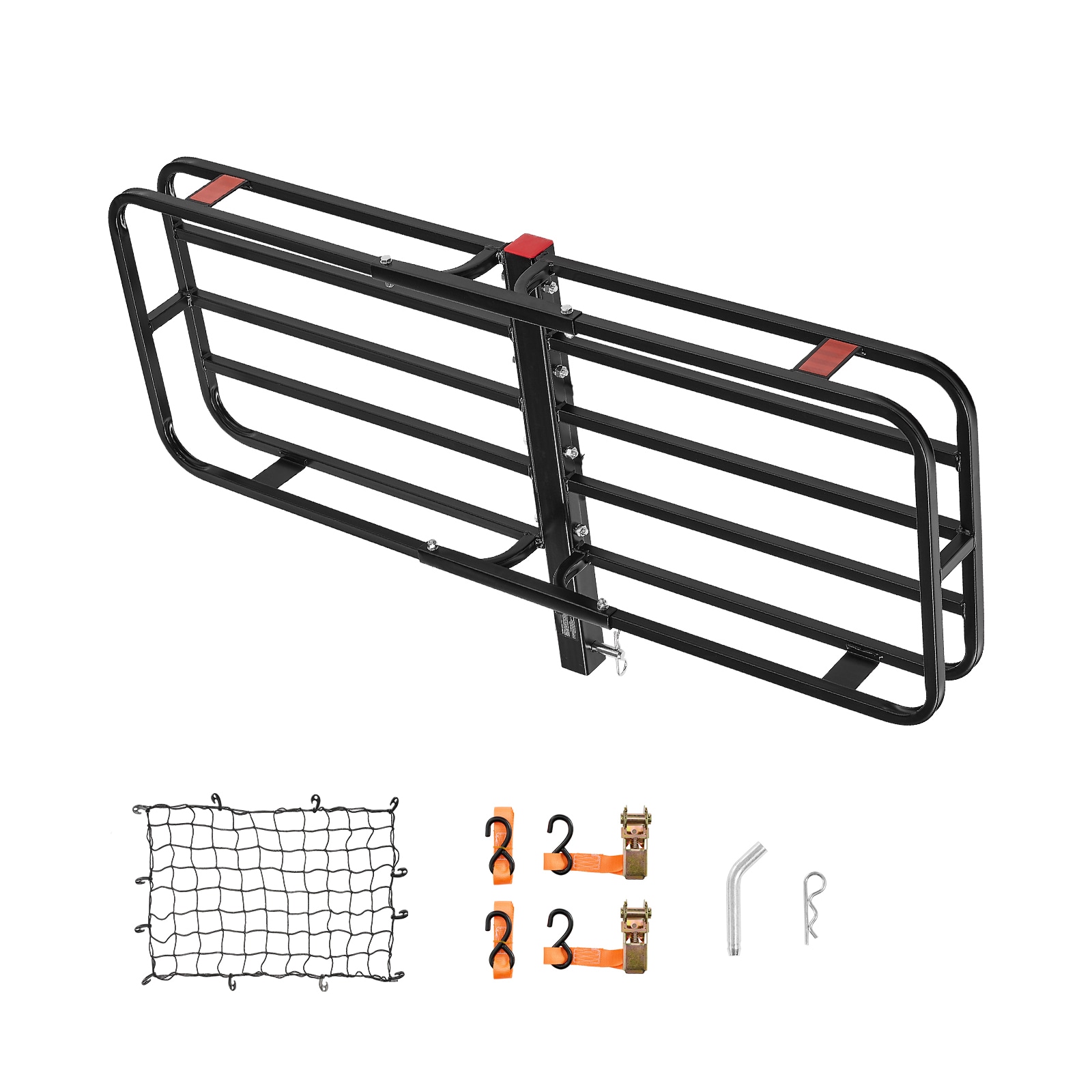 SVOPES SVOPESGZBDPDE11213V0 Cargo Hitch Carrier 53-in Steel Trunk Multi-use rack (Hardware Included)