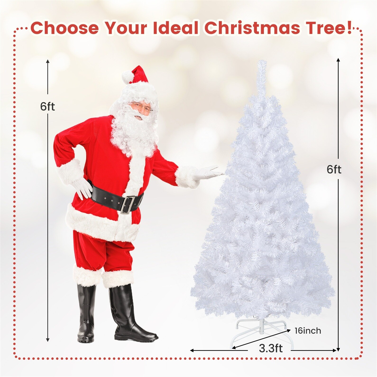 Gtnali JPC-T19734 Artificial-Christmas-Trees - View #3