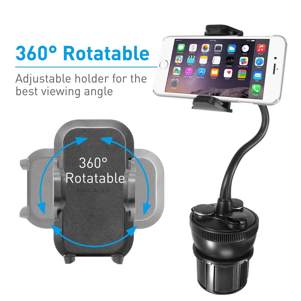 Macally MCUPPOWER Cell-Phone-Car-Mounts - View #5