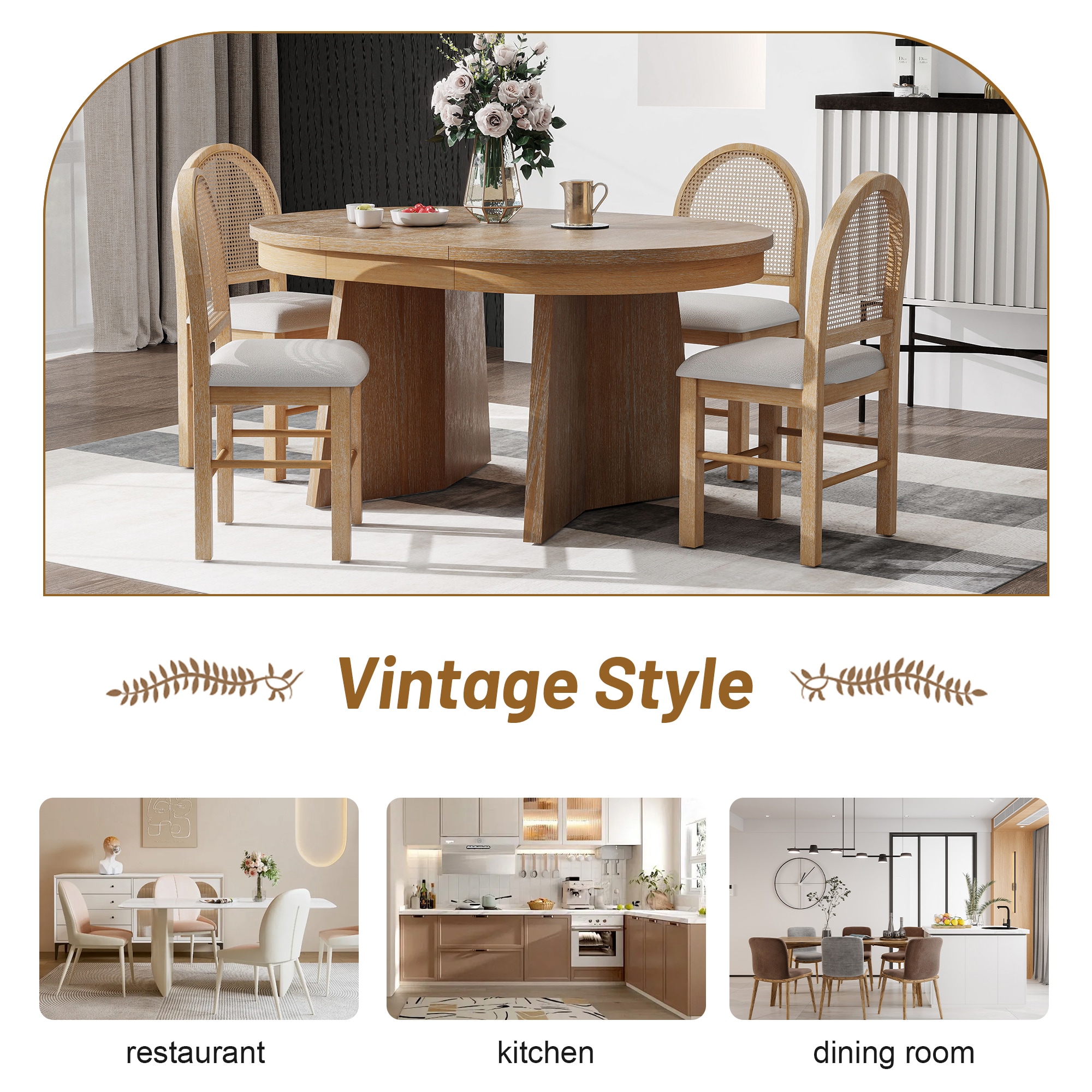 Clihome CL-RBT2-BWH700GY Dining-Sets - View #4