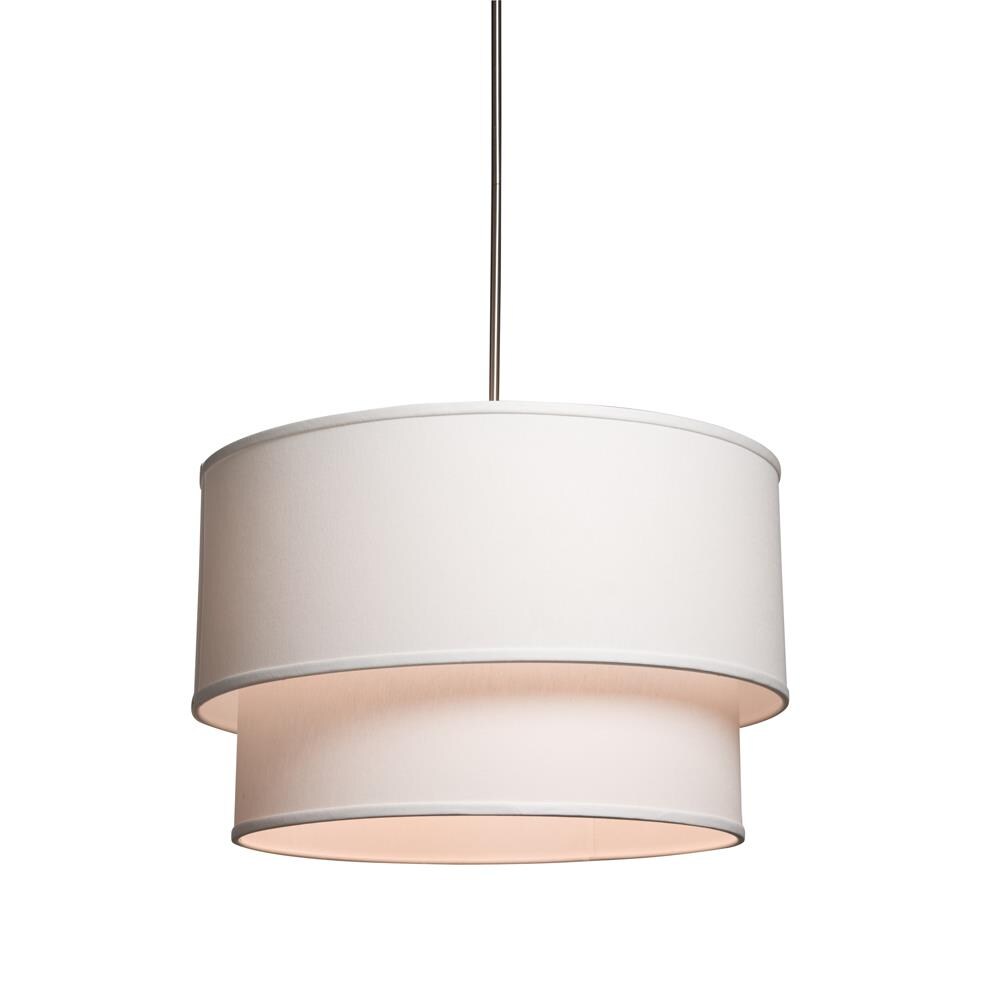 ARTCRAFT SC522WH Mercer Street 3-Light Polished White Transitional Dry rated Chandelier