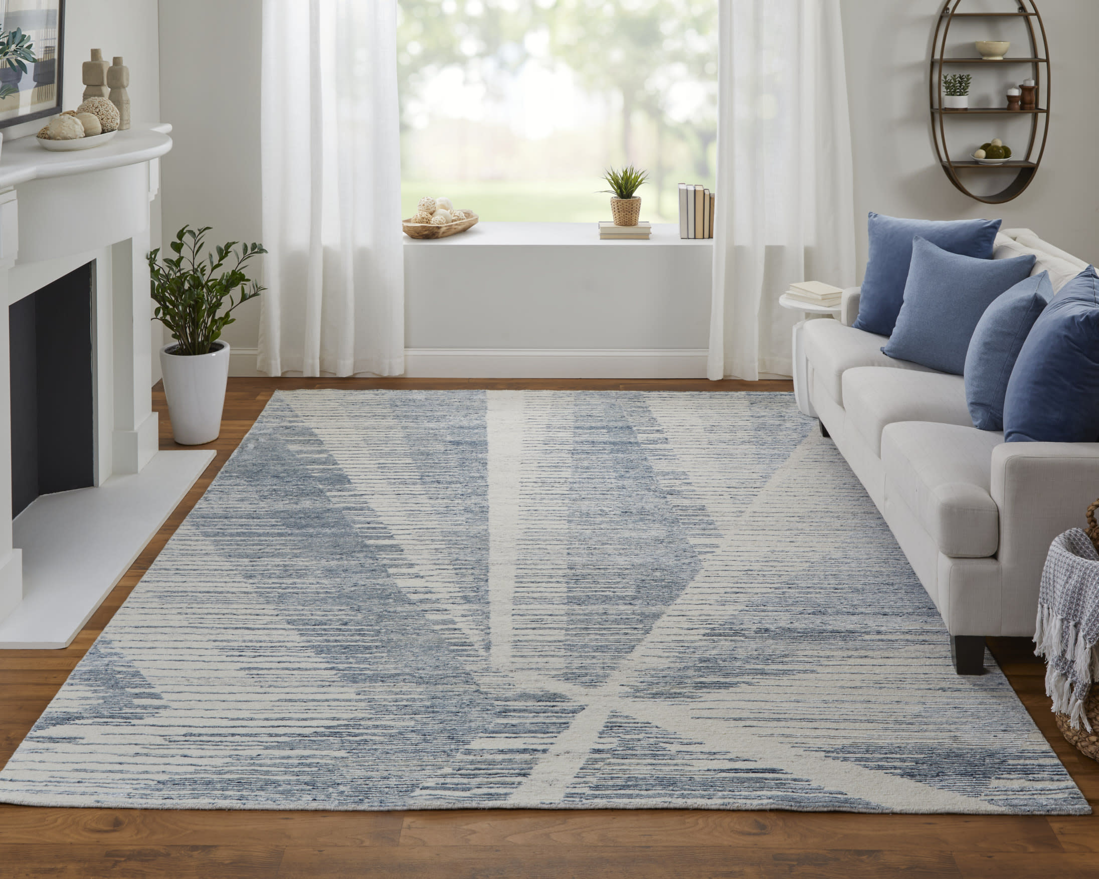 Room Envy BRIR69CHBLUIVYF99 rugs - View #2
