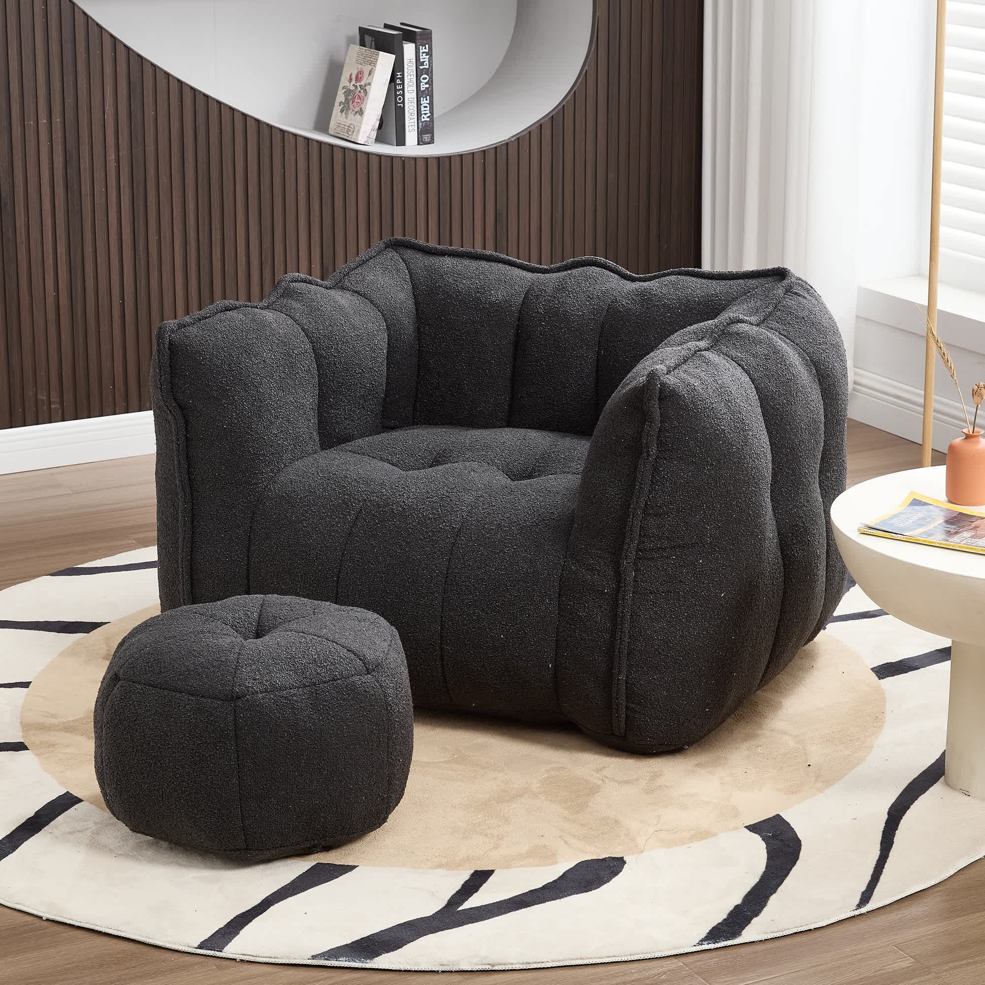 Vynxaria LEXY0657-DJBF-DDY074 Bean-Bag-Chairs - View #3