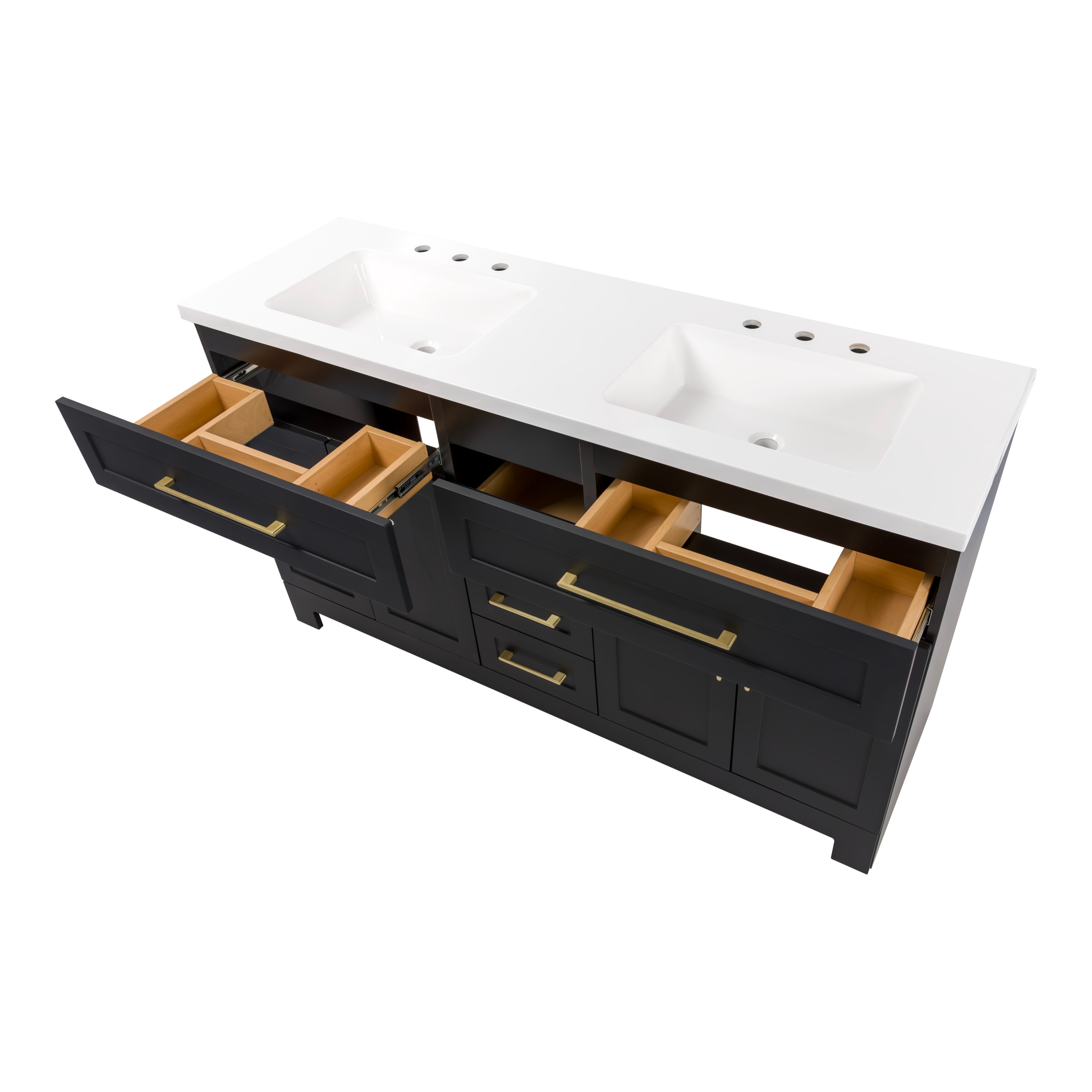 Style Selections CU60P2-MB Bath-Vanity-Combo - View #11