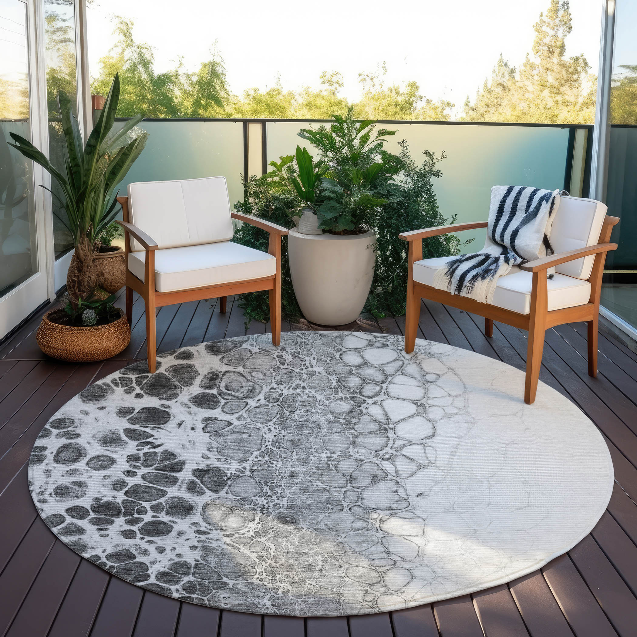 Addison Rugs ACN707GY8RO rugs - View #7
