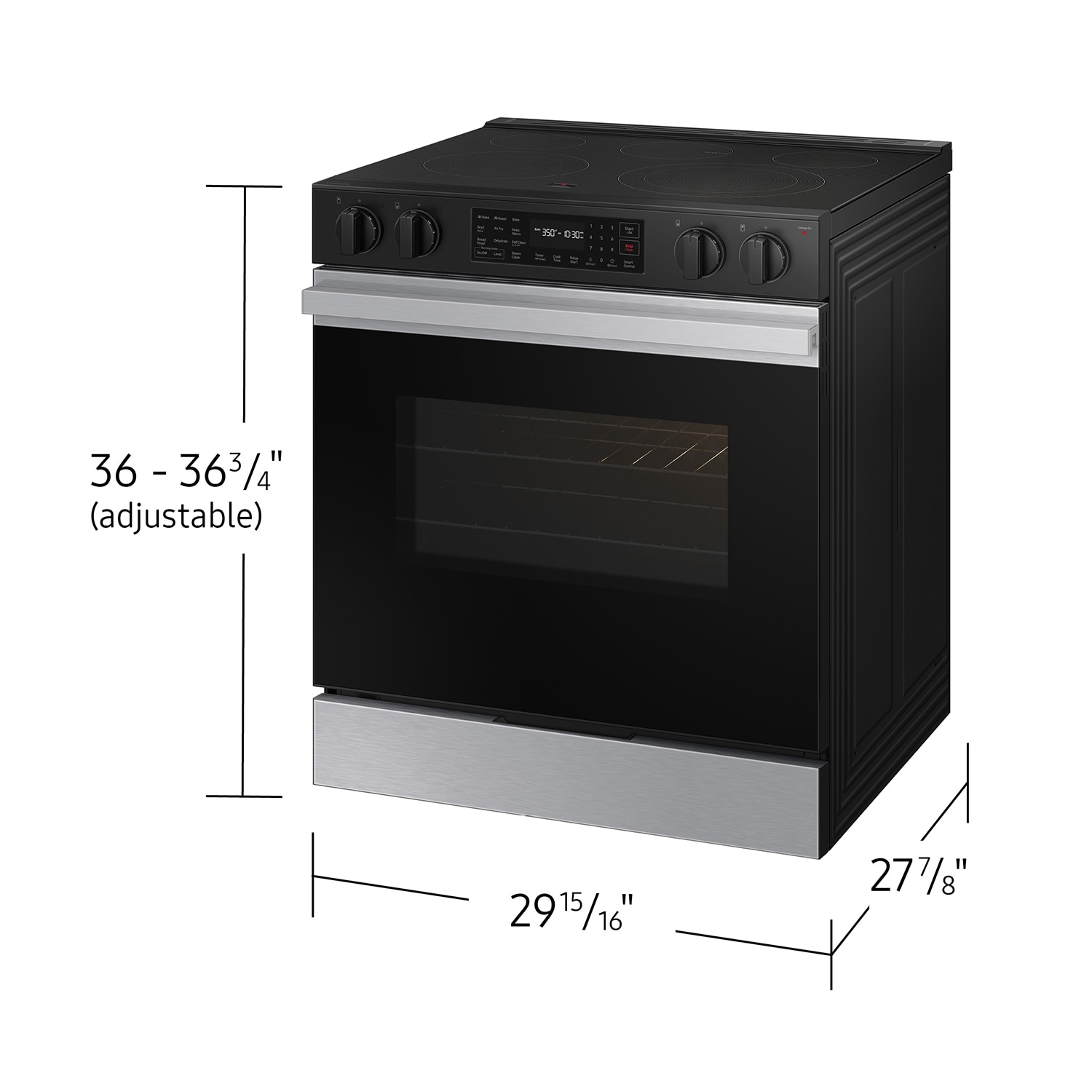Samsung NSE6DG8300SR Freestanding-Electric-Ranges - View #9