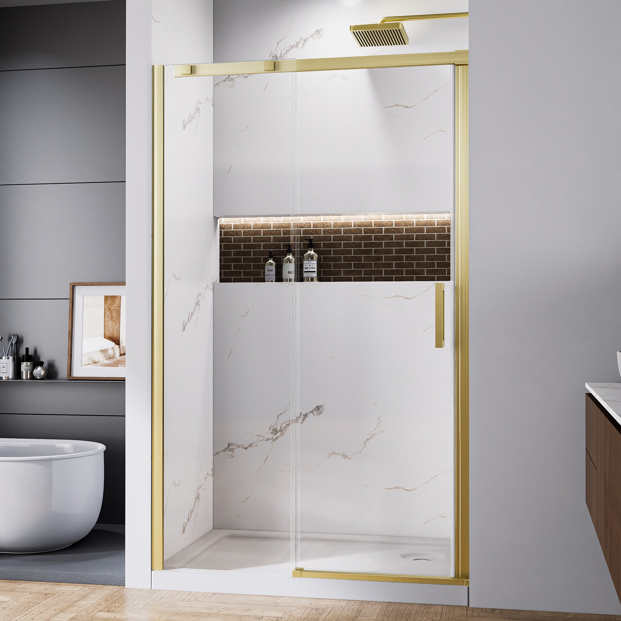 AAZJ JDEX-TF16MR3696 Shower-Doors - View #2