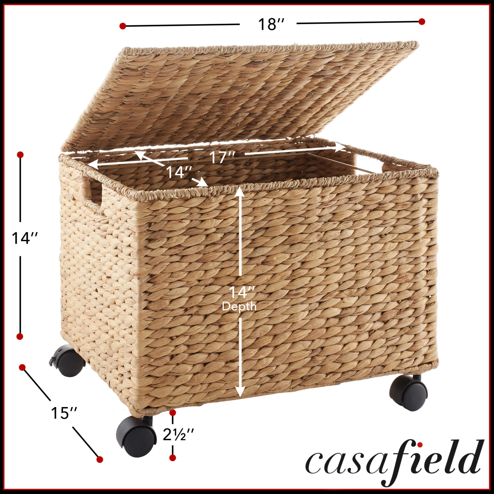 Casafield HOM-STO-F9627-NAT Filing-Cabinets - View #7
