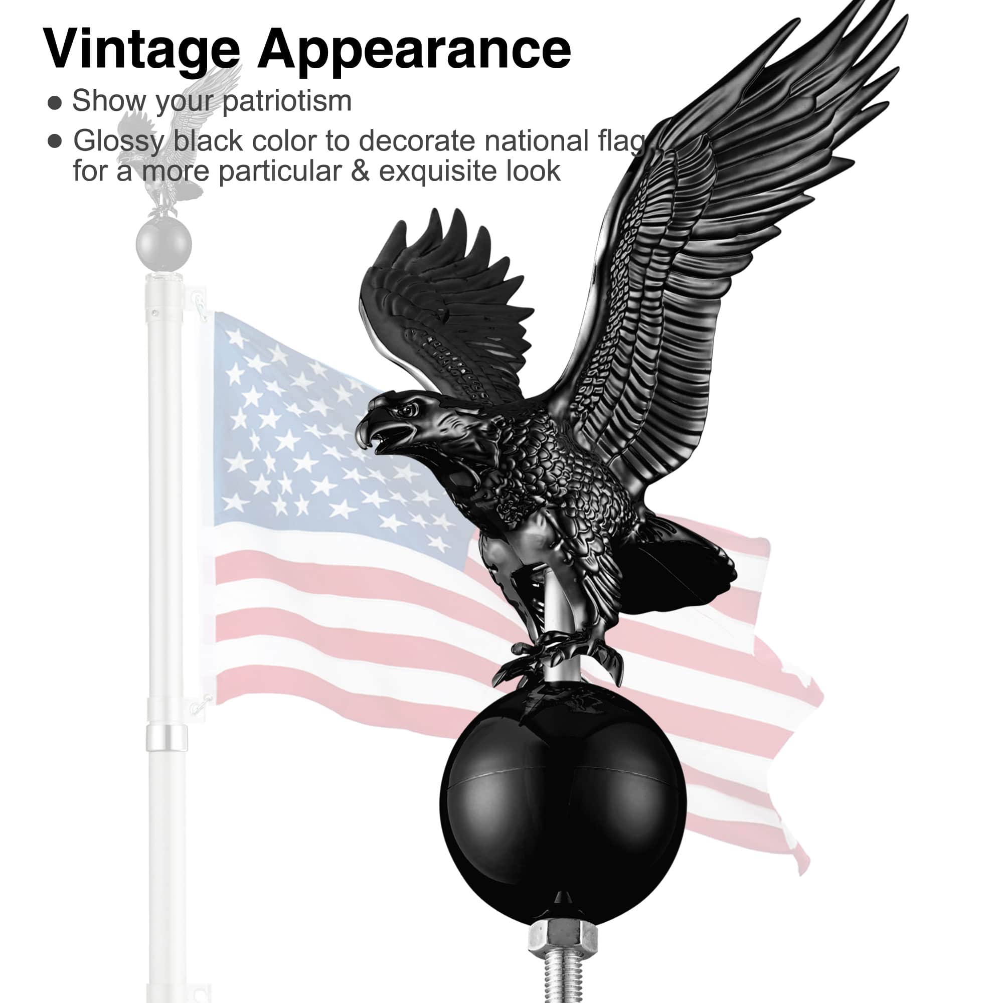 Yescom 22FPT004-12EAG-06-LO Flag-Pole-Accessories - View #4