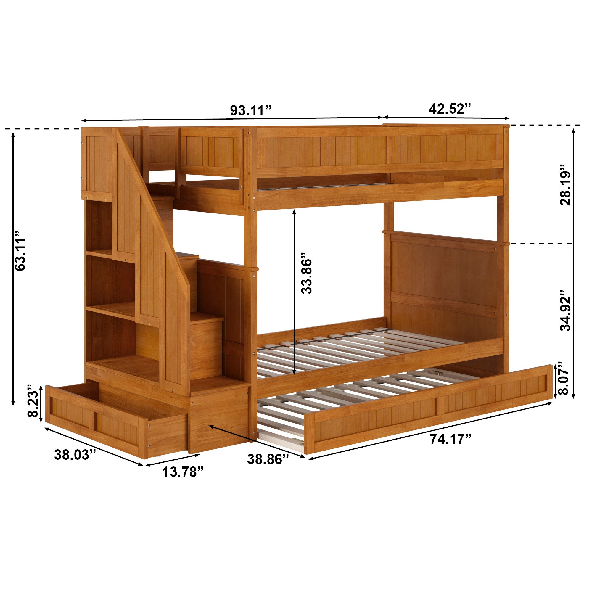 AFI AB6868T Bunk-Beds - View #12